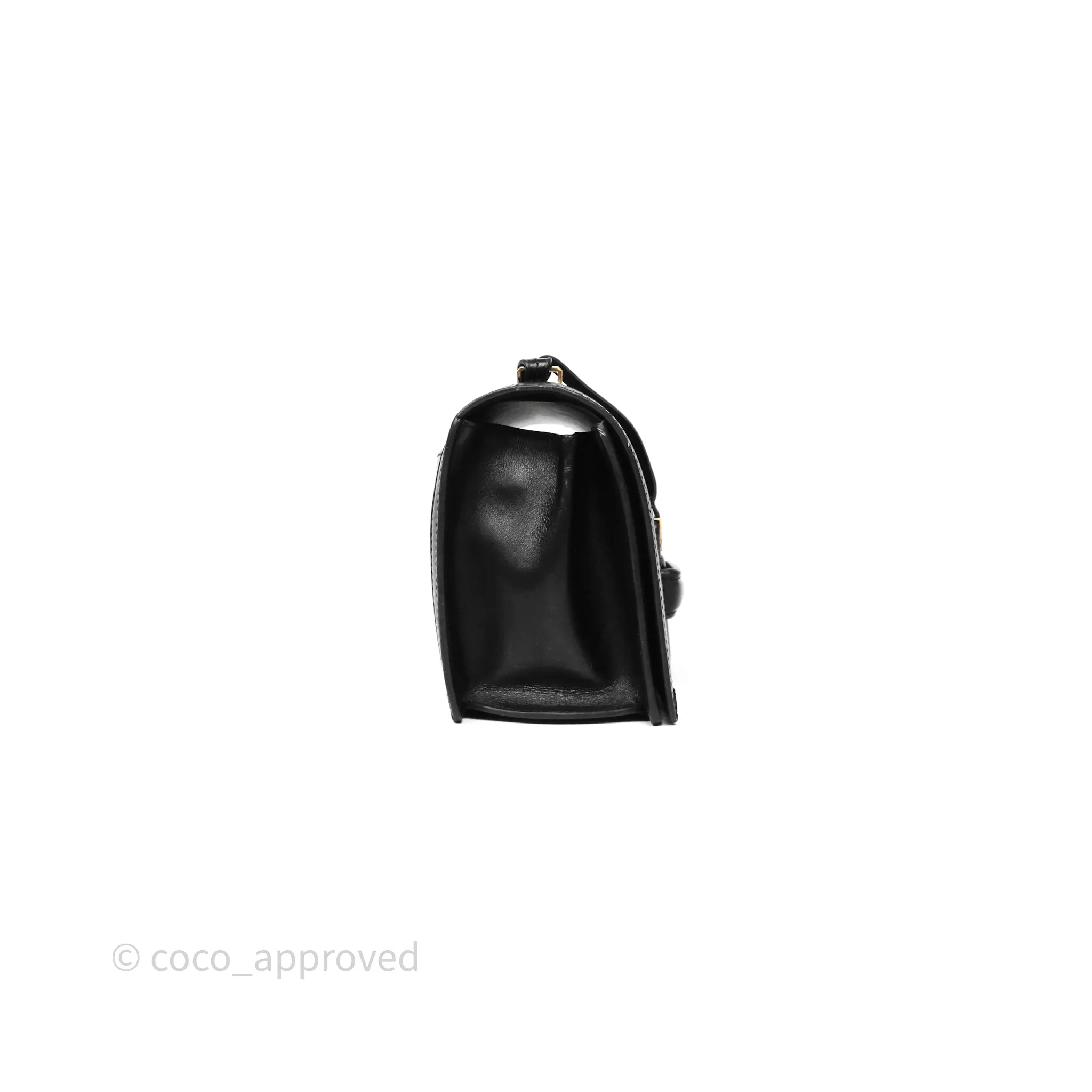 Loewe Medium Barcelona Shoulder Bag Black Calfskin
