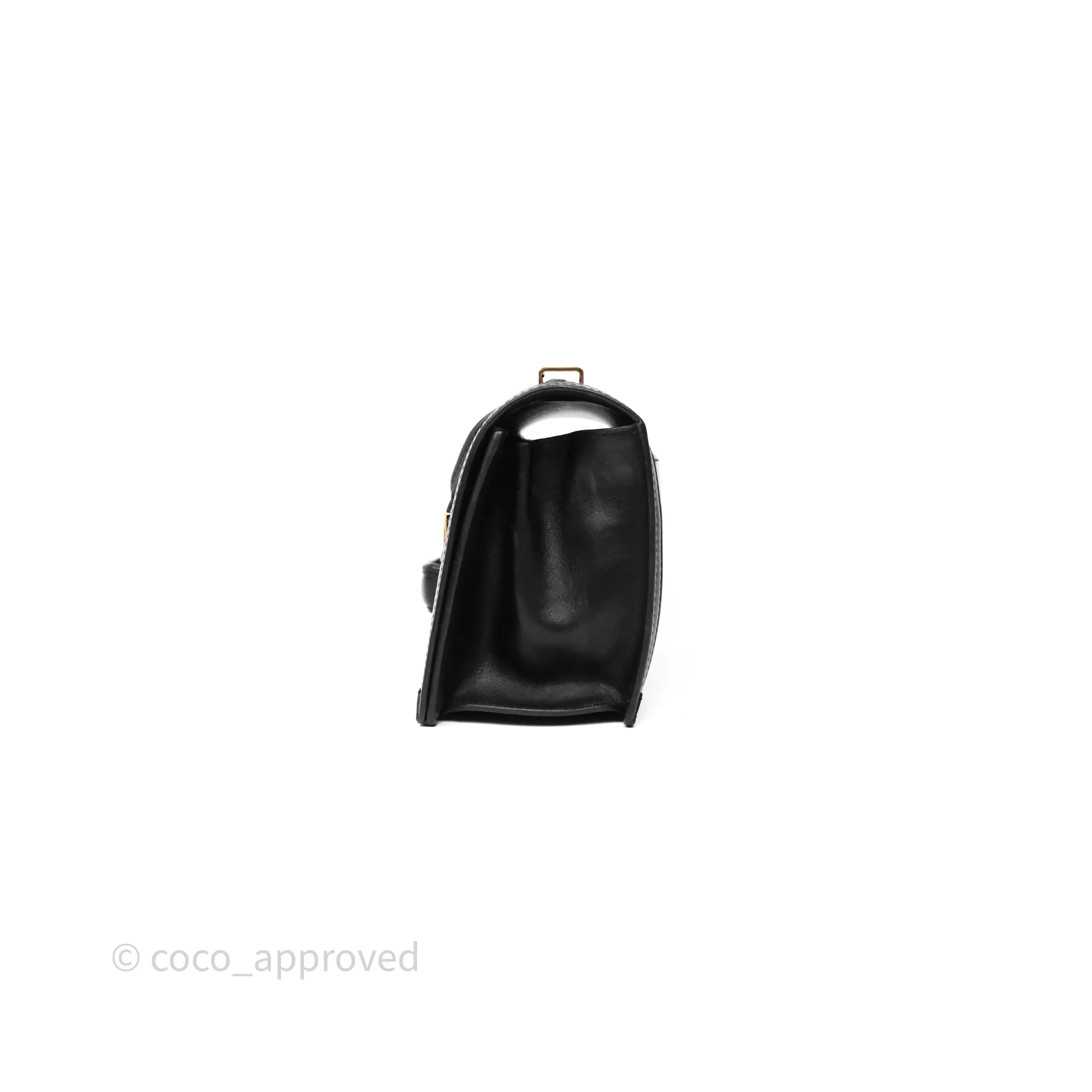 Loewe Medium Barcelona Shoulder Bag Black Calfskin