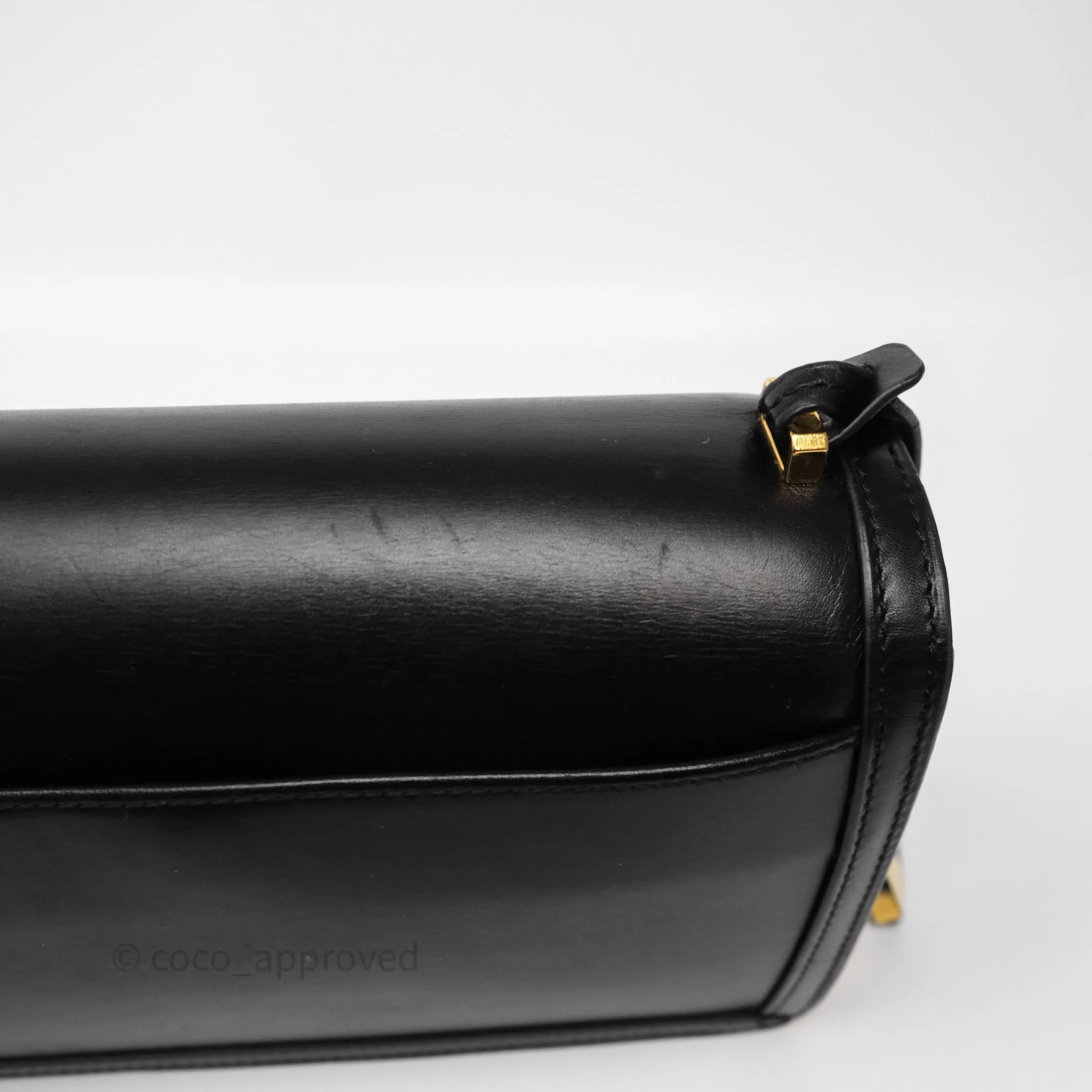 Loewe Medium Barcelona Shoulder Bag Black Calfskin