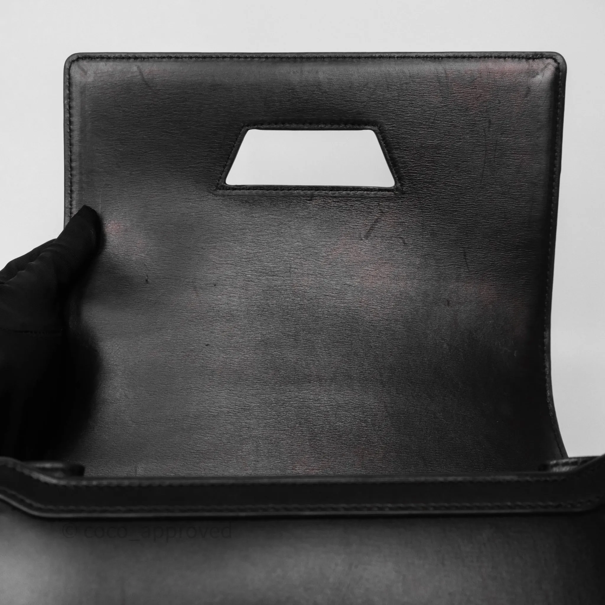 Loewe Medium Barcelona Shoulder Bag Black Calfskin