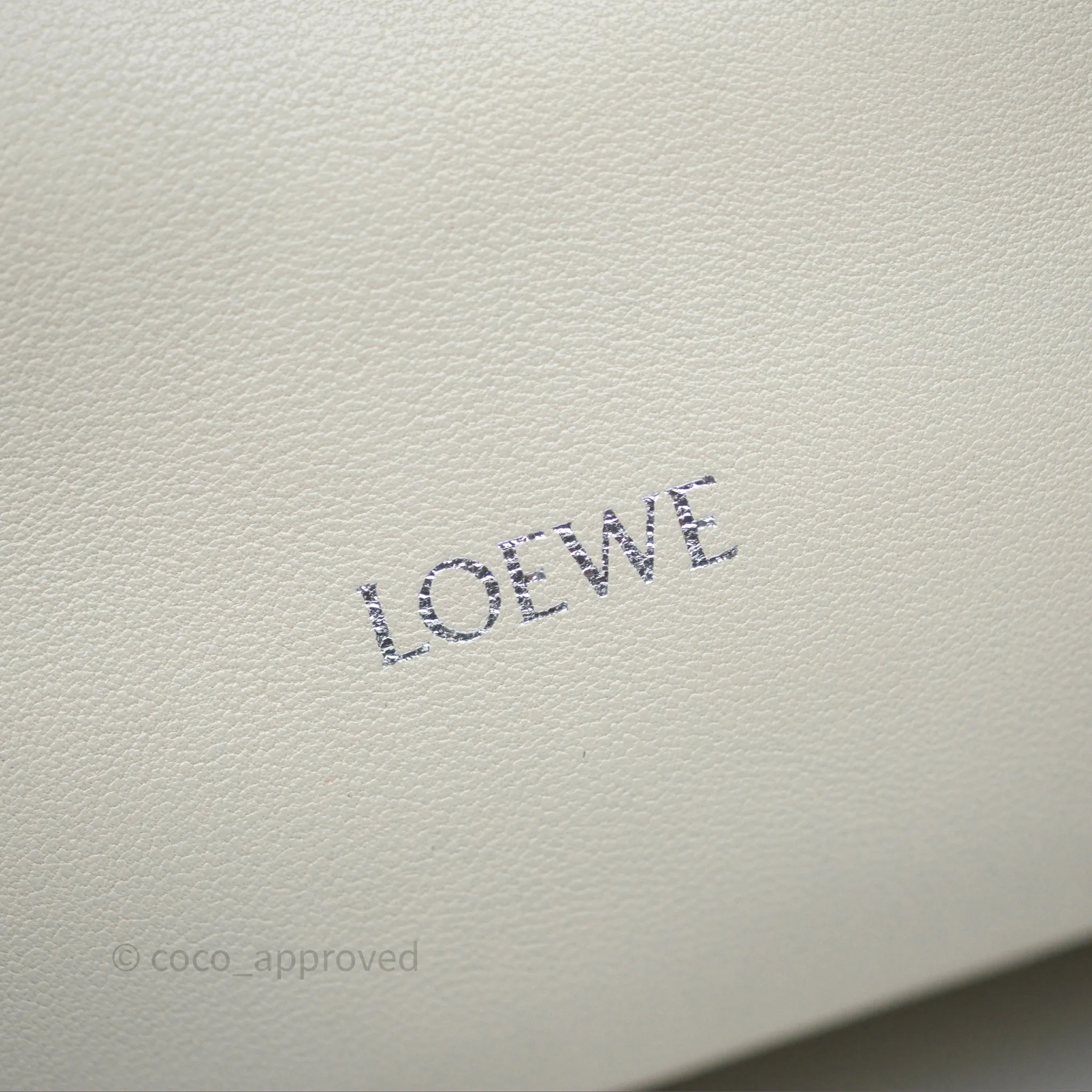 Loewe Medium Flamenco Purse in Mellow Nappa Lambskin Sea Salt