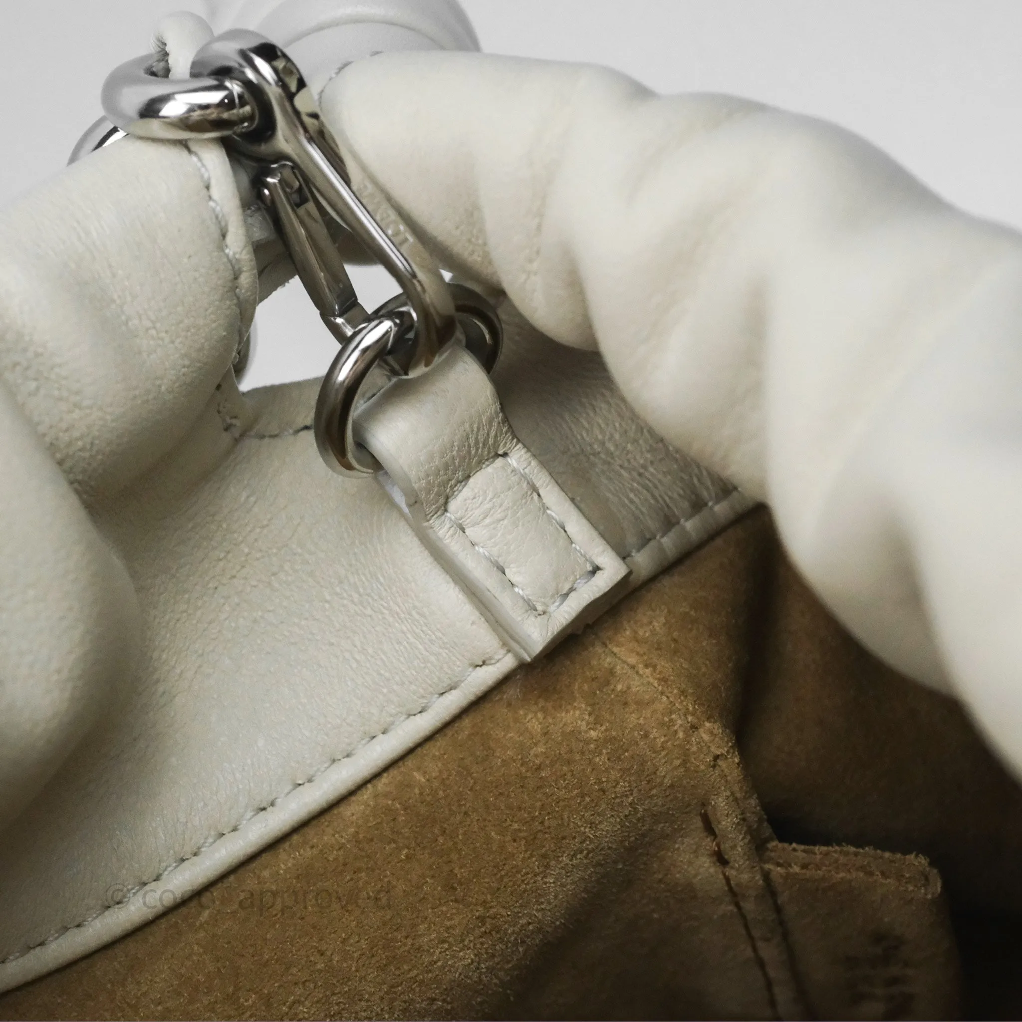 Loewe Medium Flamenco Purse in Mellow Nappa Lambskin Sea Salt