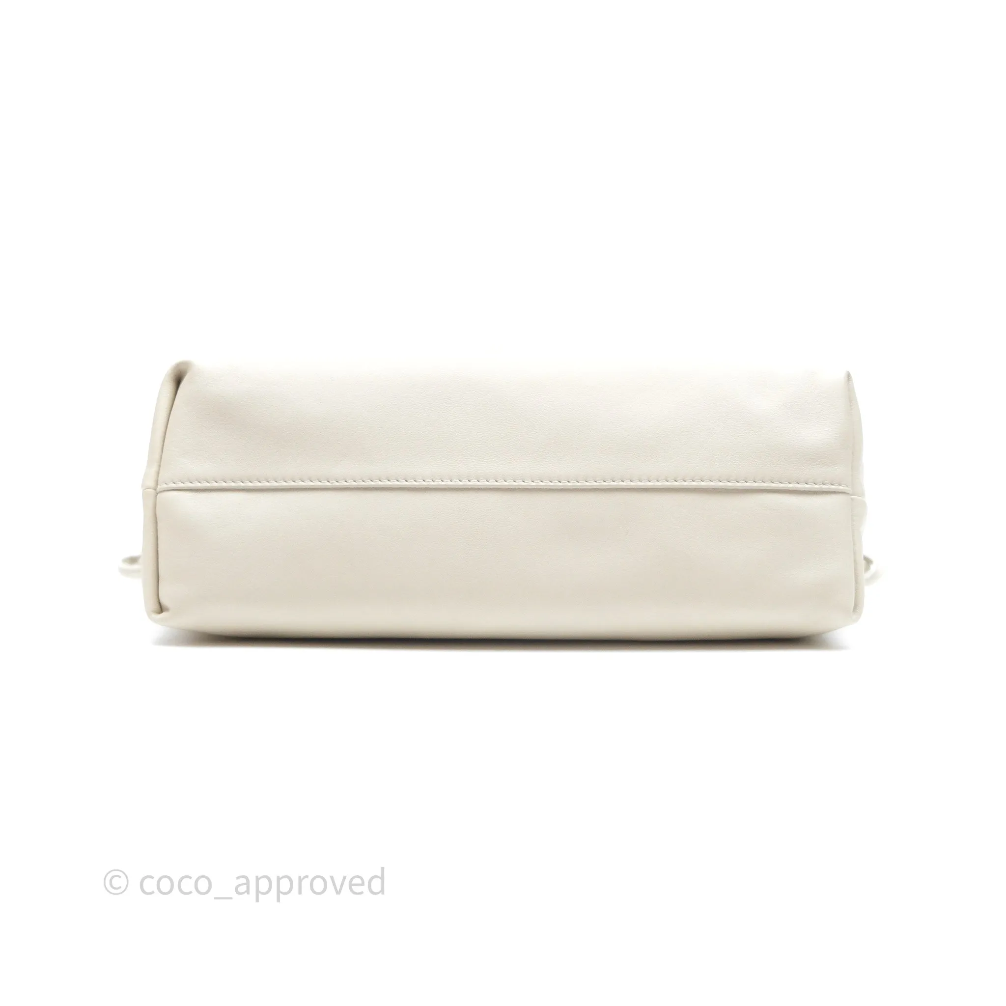 Loewe Medium Flamenco Purse in Mellow Nappa Lambskin Sea Salt