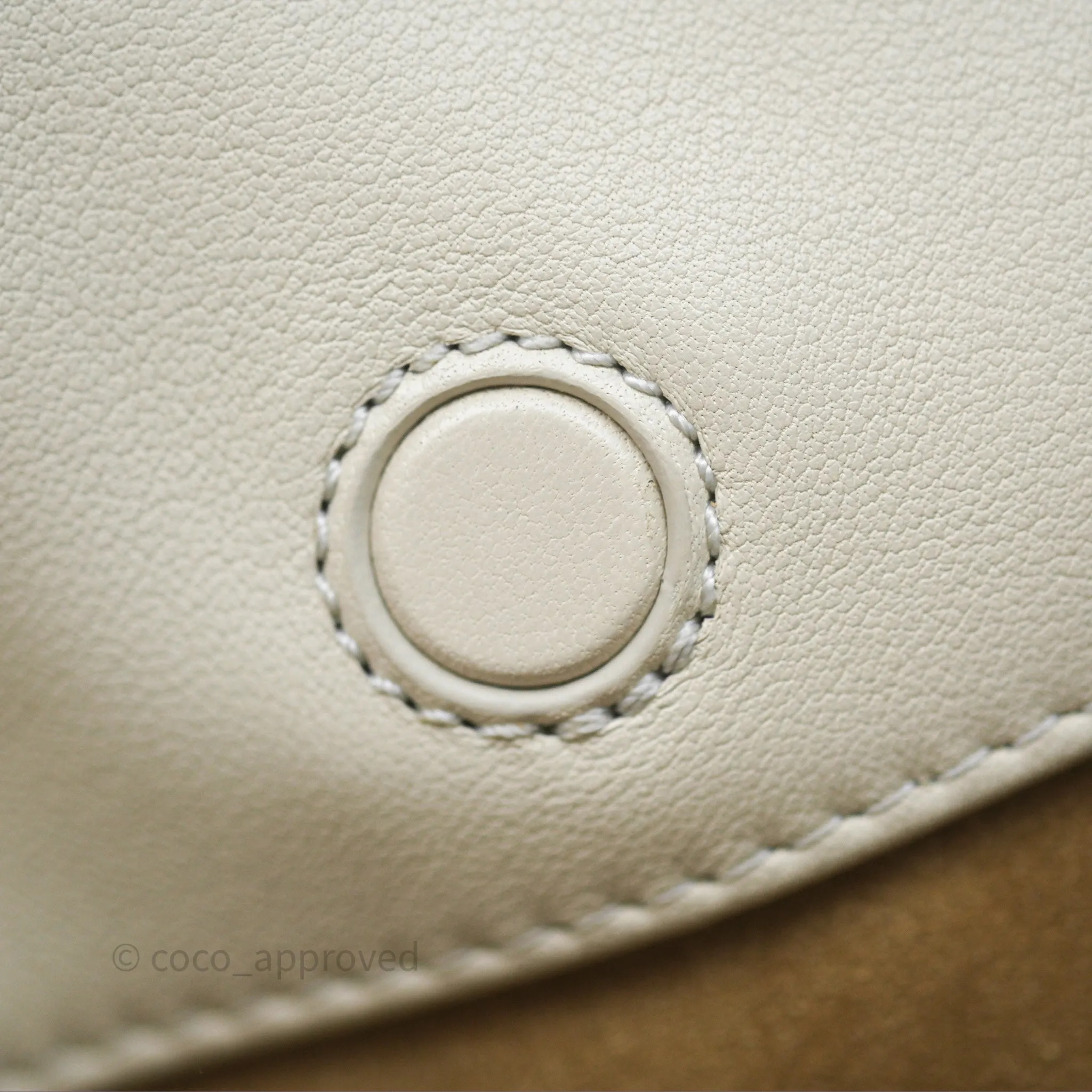 Loewe Medium Flamenco Purse in Mellow Nappa Lambskin Sea Salt