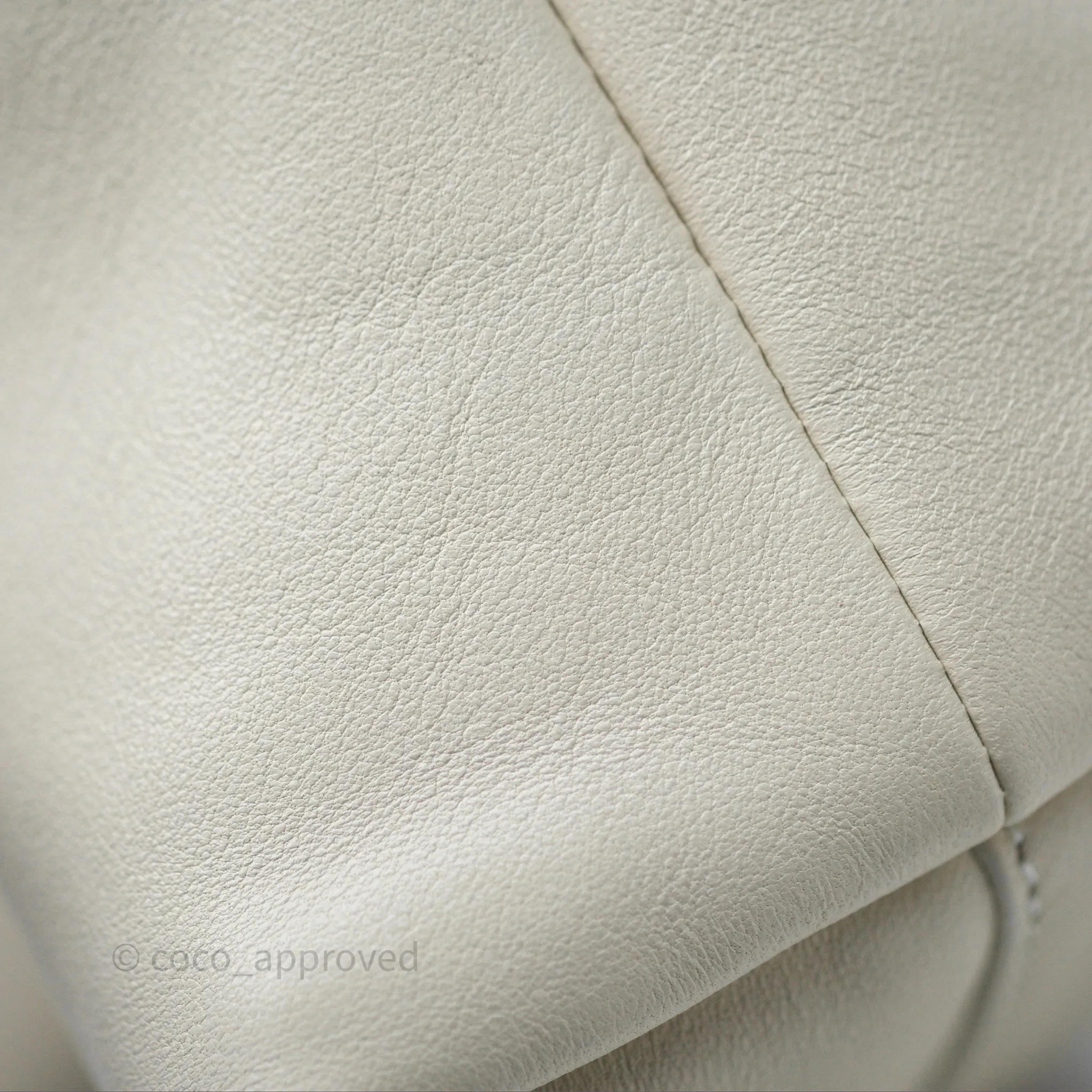 Loewe Medium Flamenco Purse in Mellow Nappa Lambskin Sea Salt