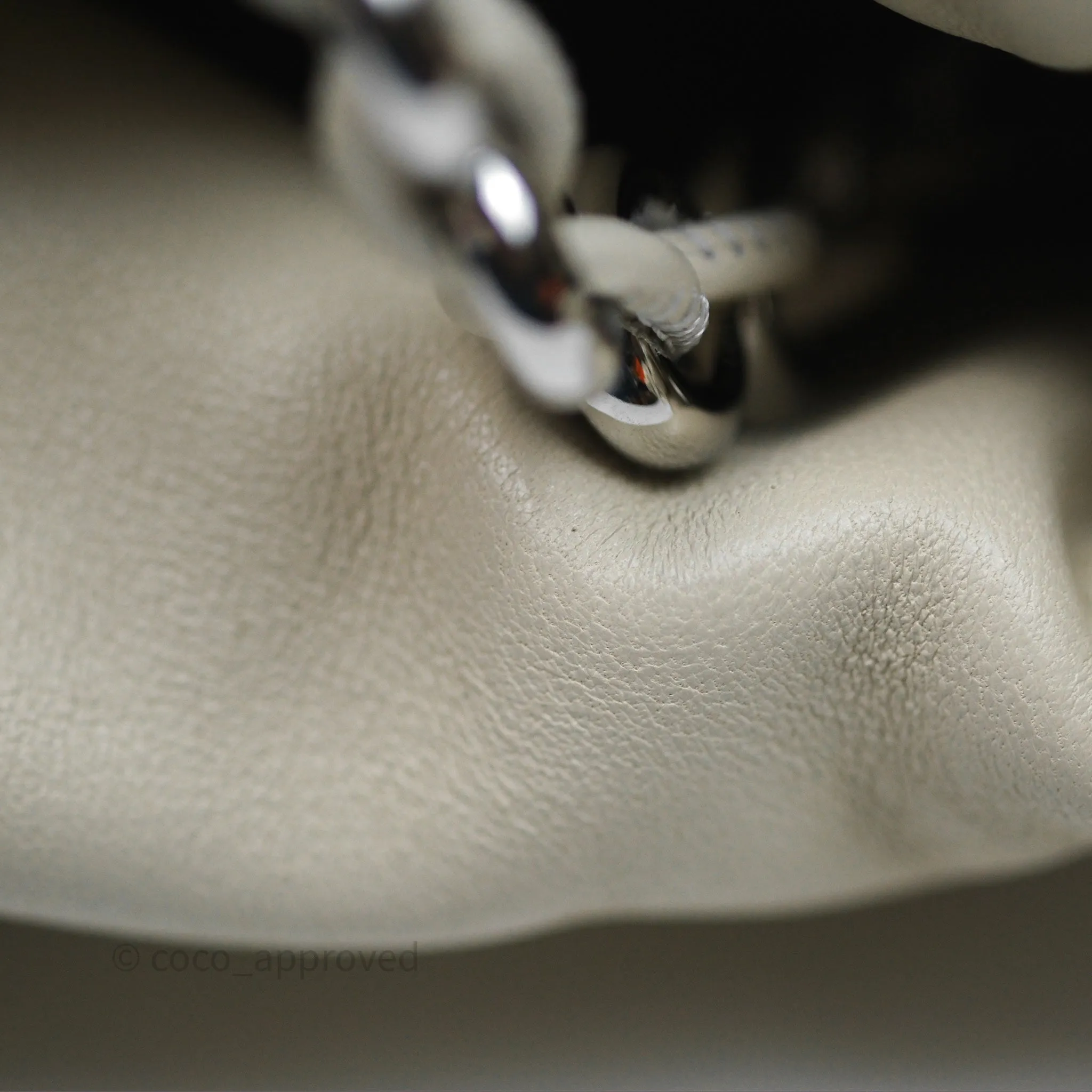 Loewe Medium Flamenco Purse in Mellow Nappa Lambskin Sea Salt