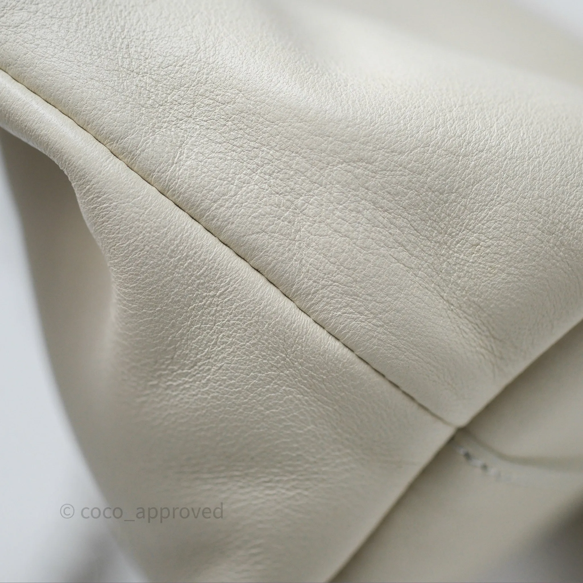 Loewe Medium Flamenco Purse in Mellow Nappa Lambskin Sea Salt