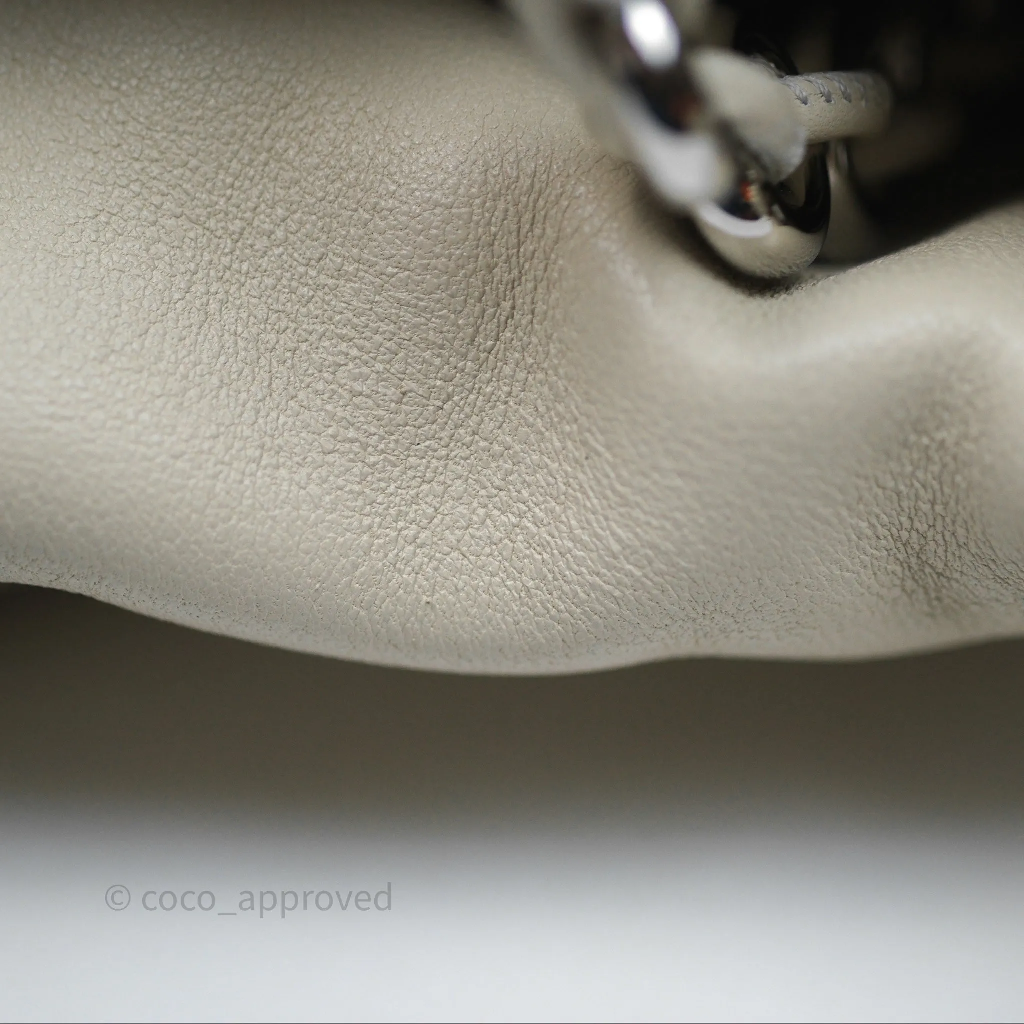 Loewe Medium Flamenco Purse in Mellow Nappa Lambskin Sea Salt