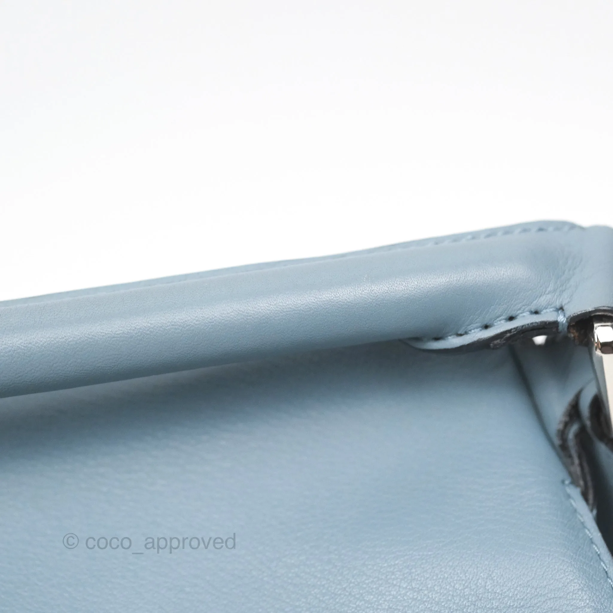 Loewe Medium Puzzle Bag Blue Calfskin Silver Hardware