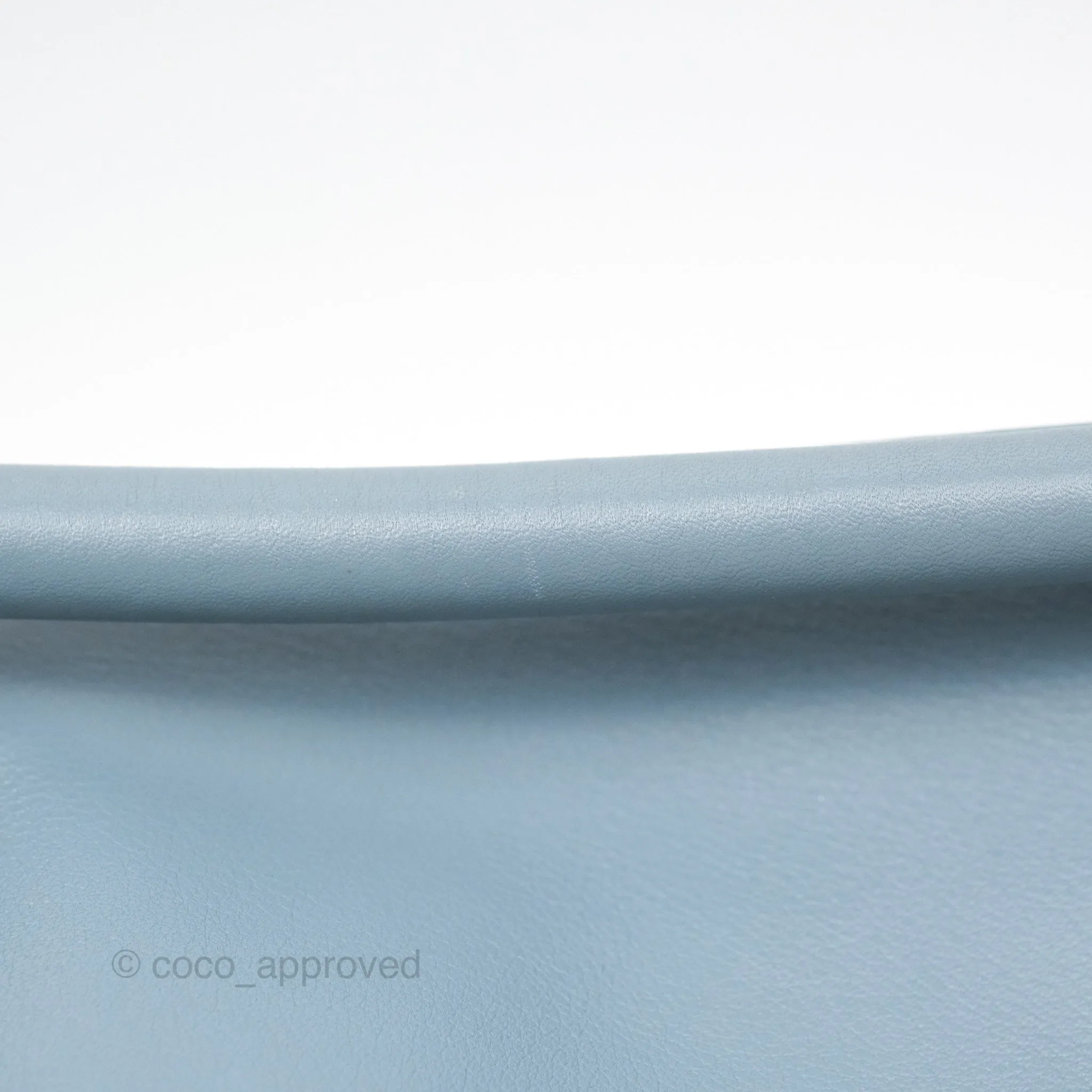 Loewe Medium Puzzle Bag Blue Calfskin Silver Hardware