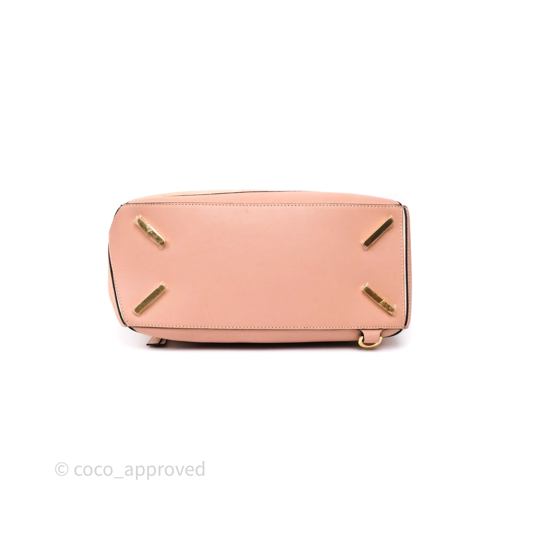Loewe Medium Puzzle Bag Blush Pink Suede Calfskin