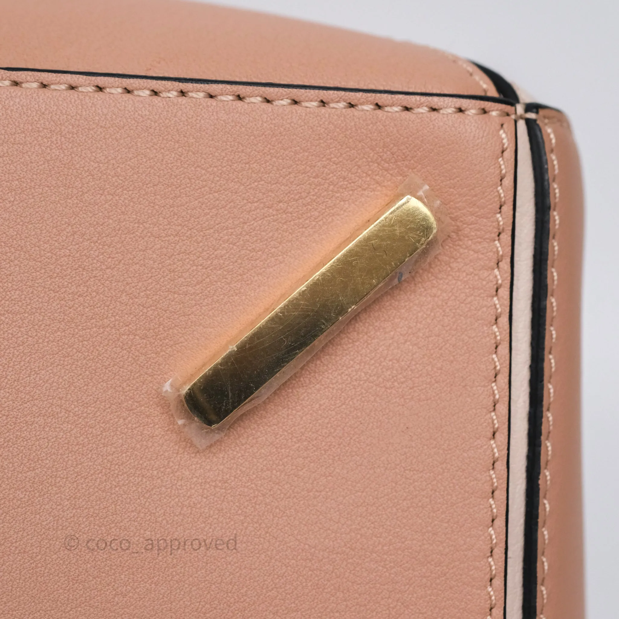 Loewe Medium Puzzle Bag Blush Pink Suede Calfskin
