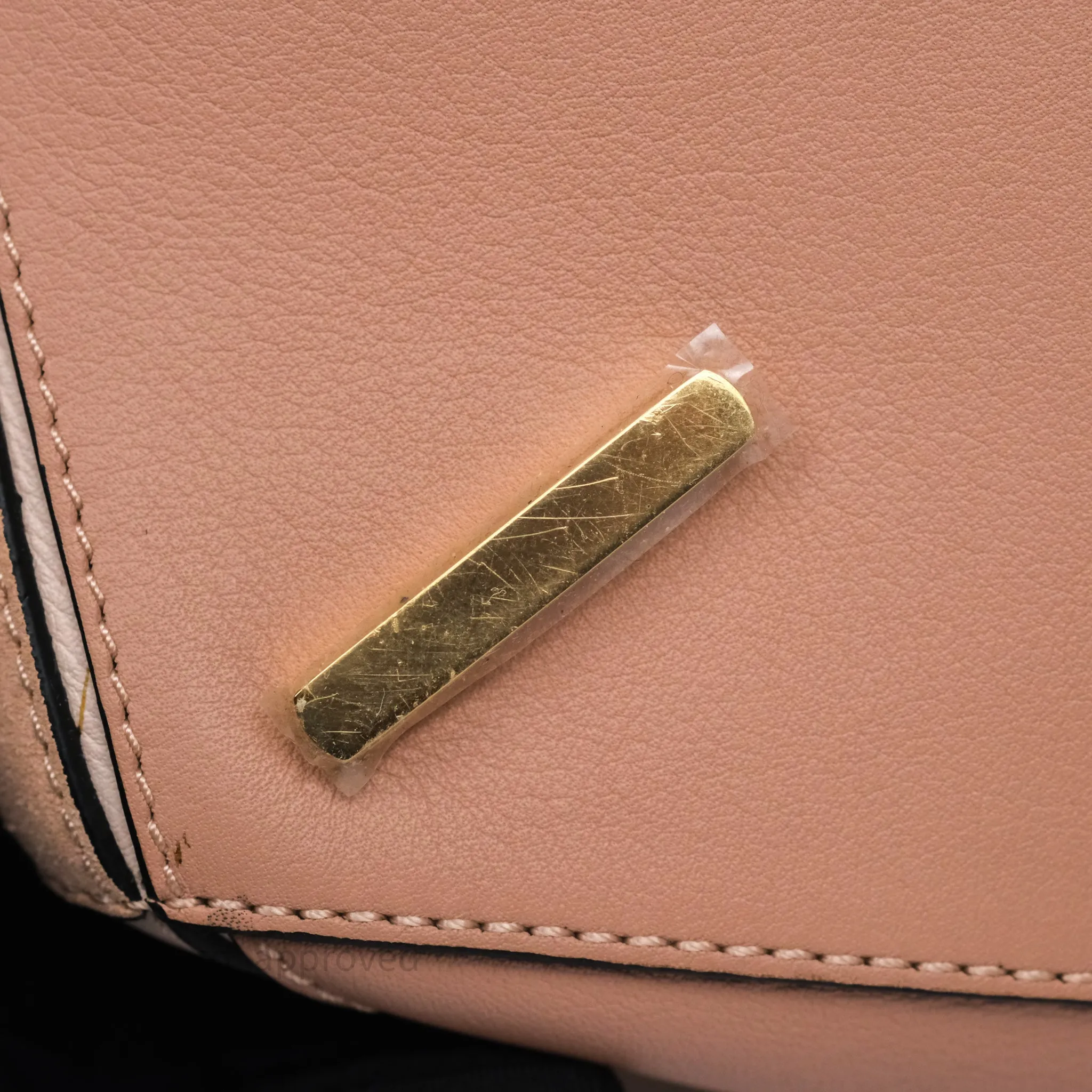 Loewe Medium Puzzle Bag Blush Pink Suede Calfskin