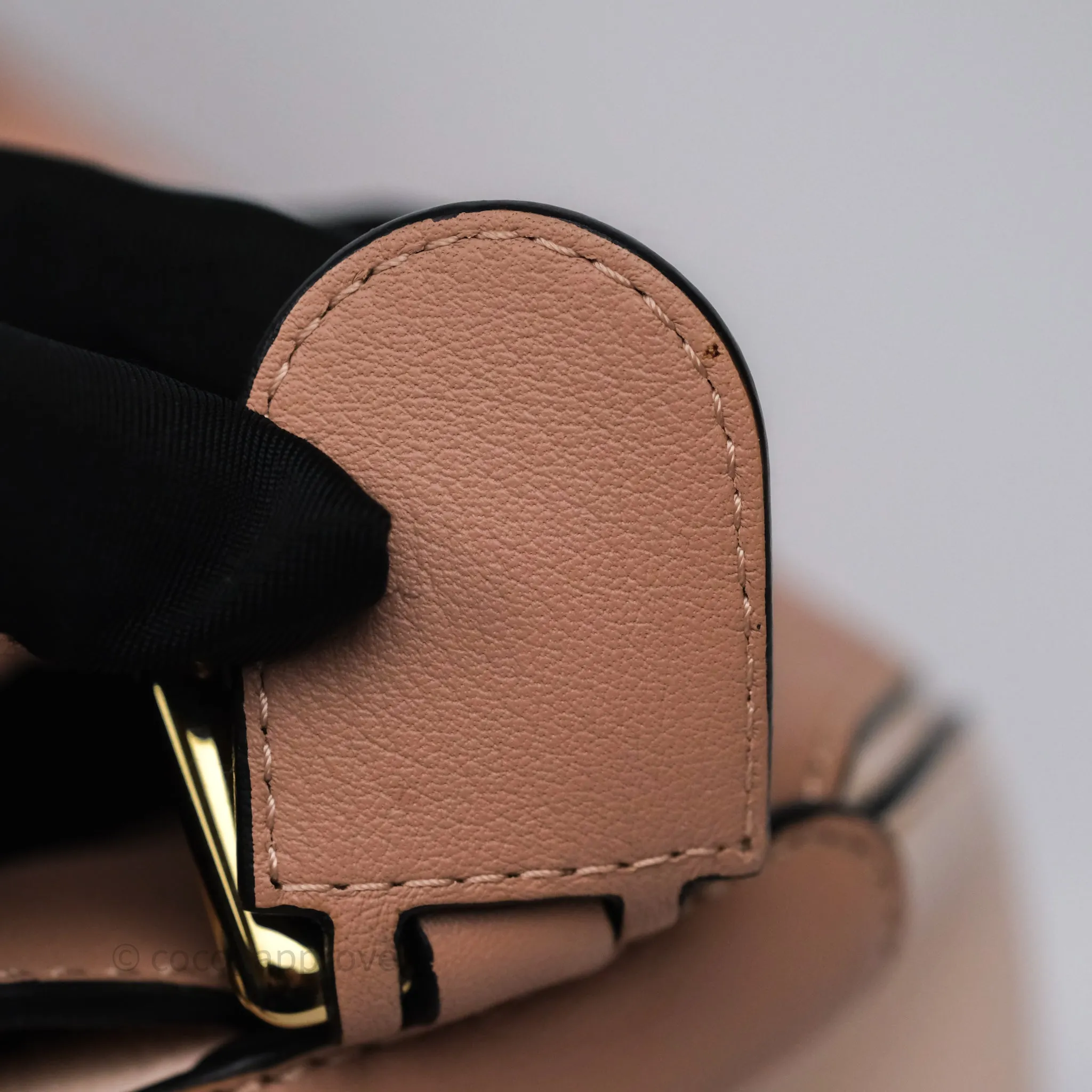 Loewe Medium Puzzle Bag Blush Pink Suede Calfskin
