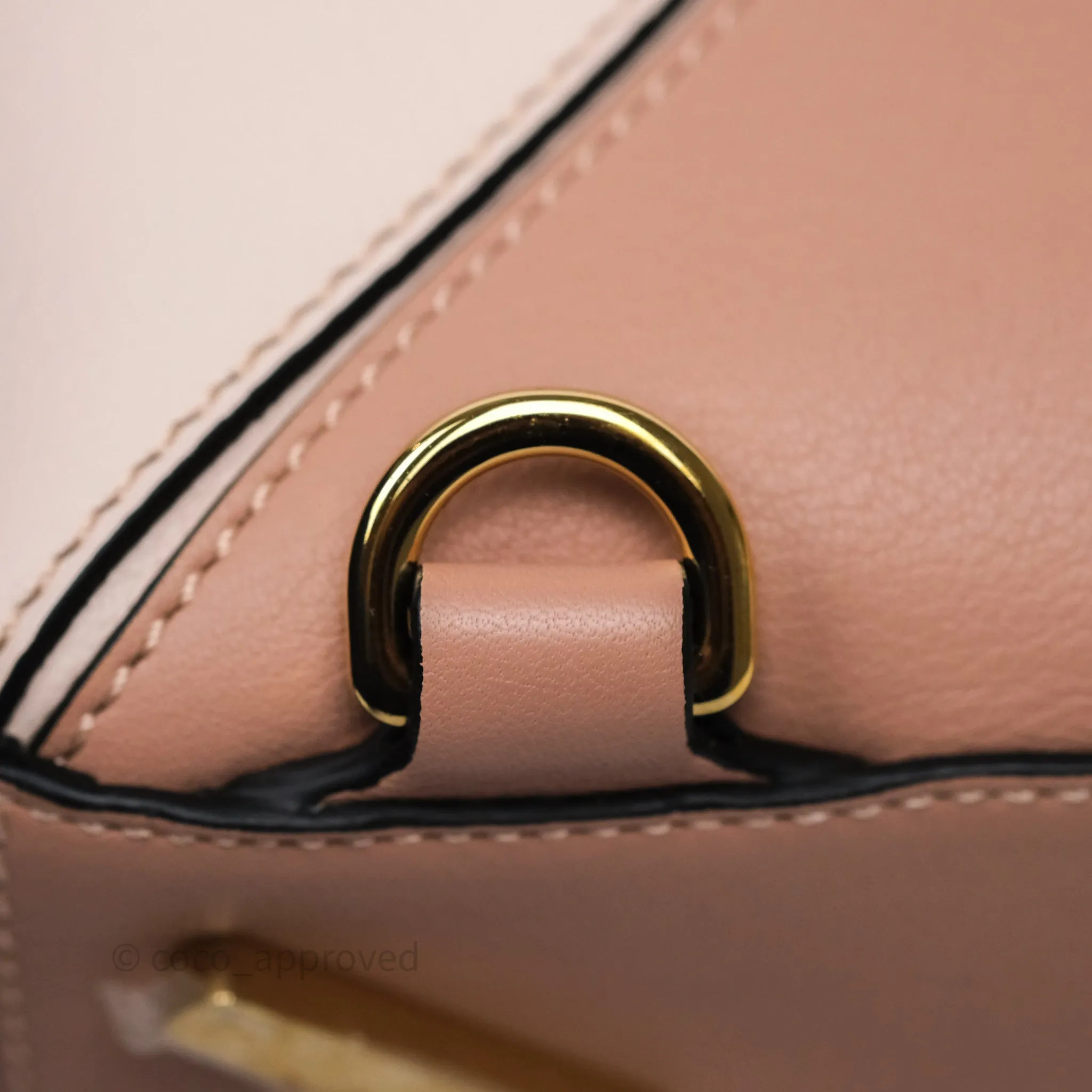 Loewe Medium Puzzle Bag Blush Pink Suede Calfskin