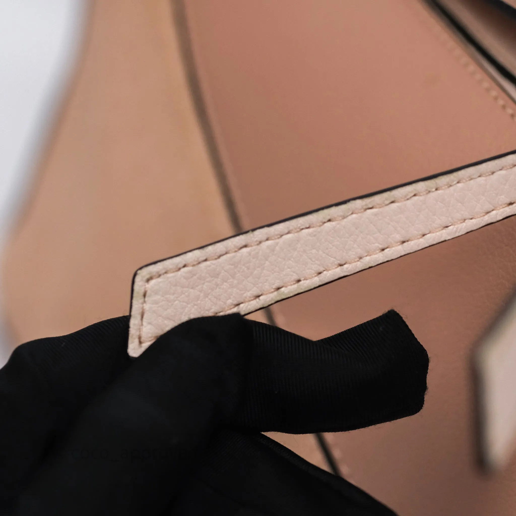 Loewe Medium Puzzle Bag Blush Pink Suede Calfskin
