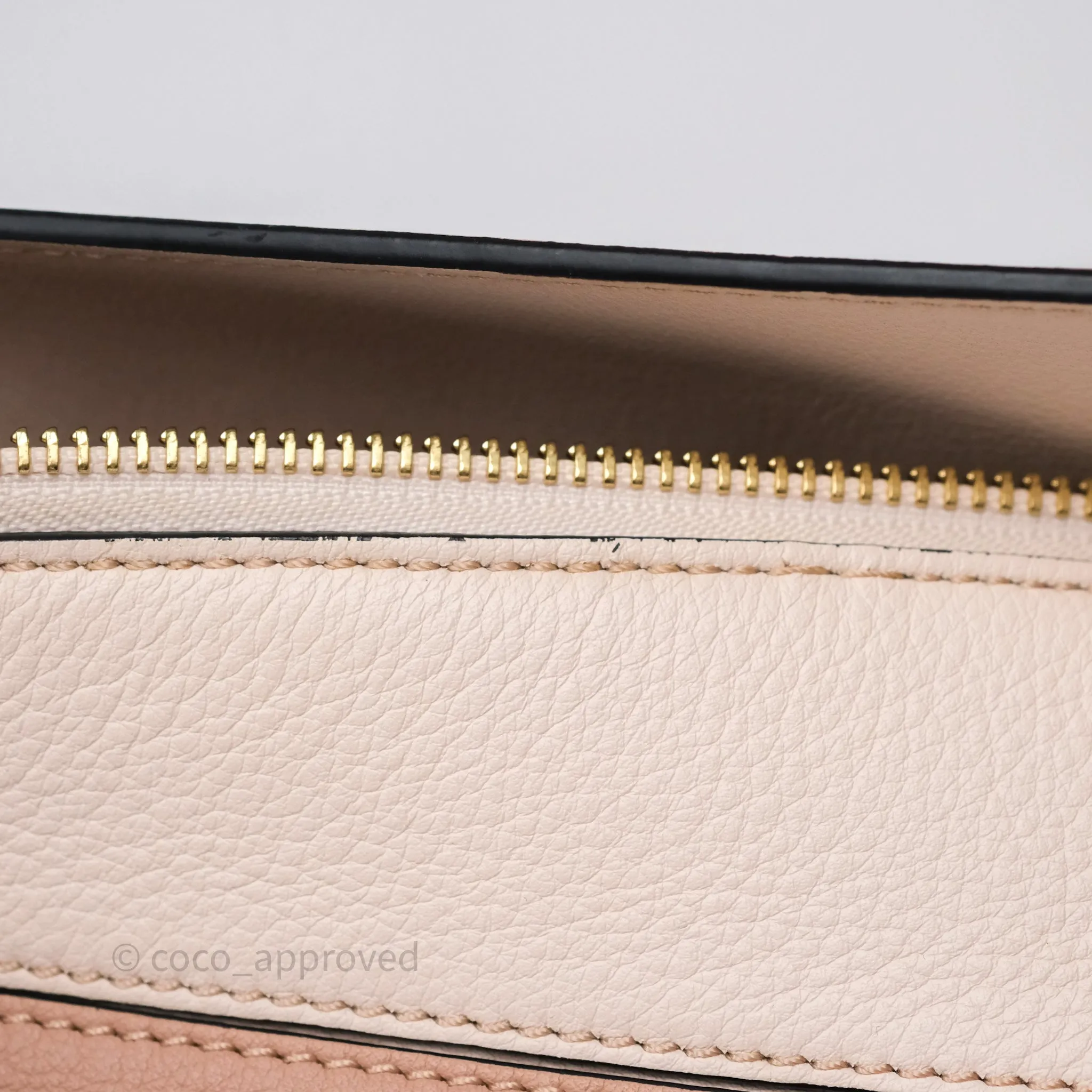 Loewe Medium Puzzle Bag Blush Pink Suede Calfskin