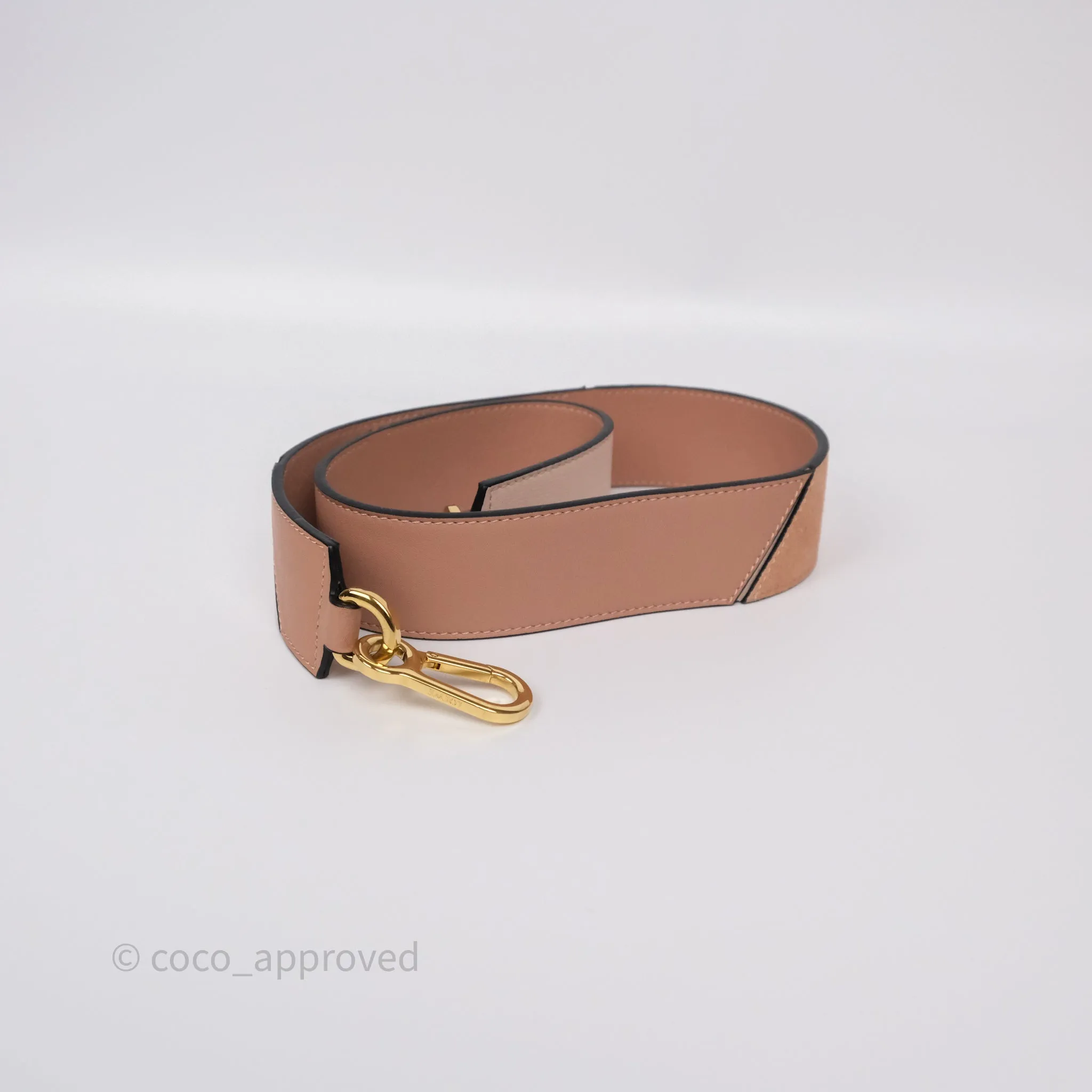 Loewe Medium Puzzle Bag Blush Pink Suede Calfskin