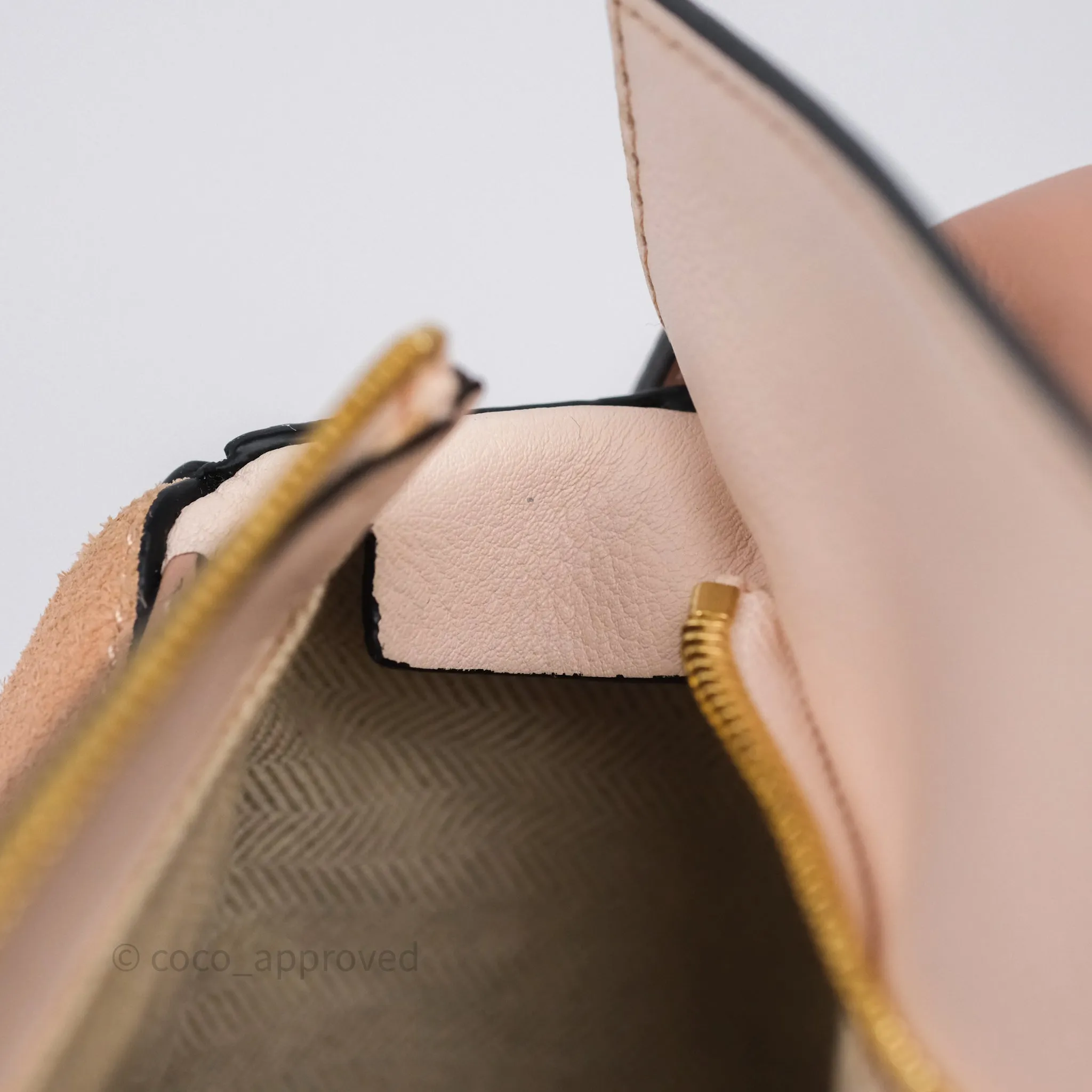 Loewe Medium Puzzle Bag Blush Pink Suede Calfskin