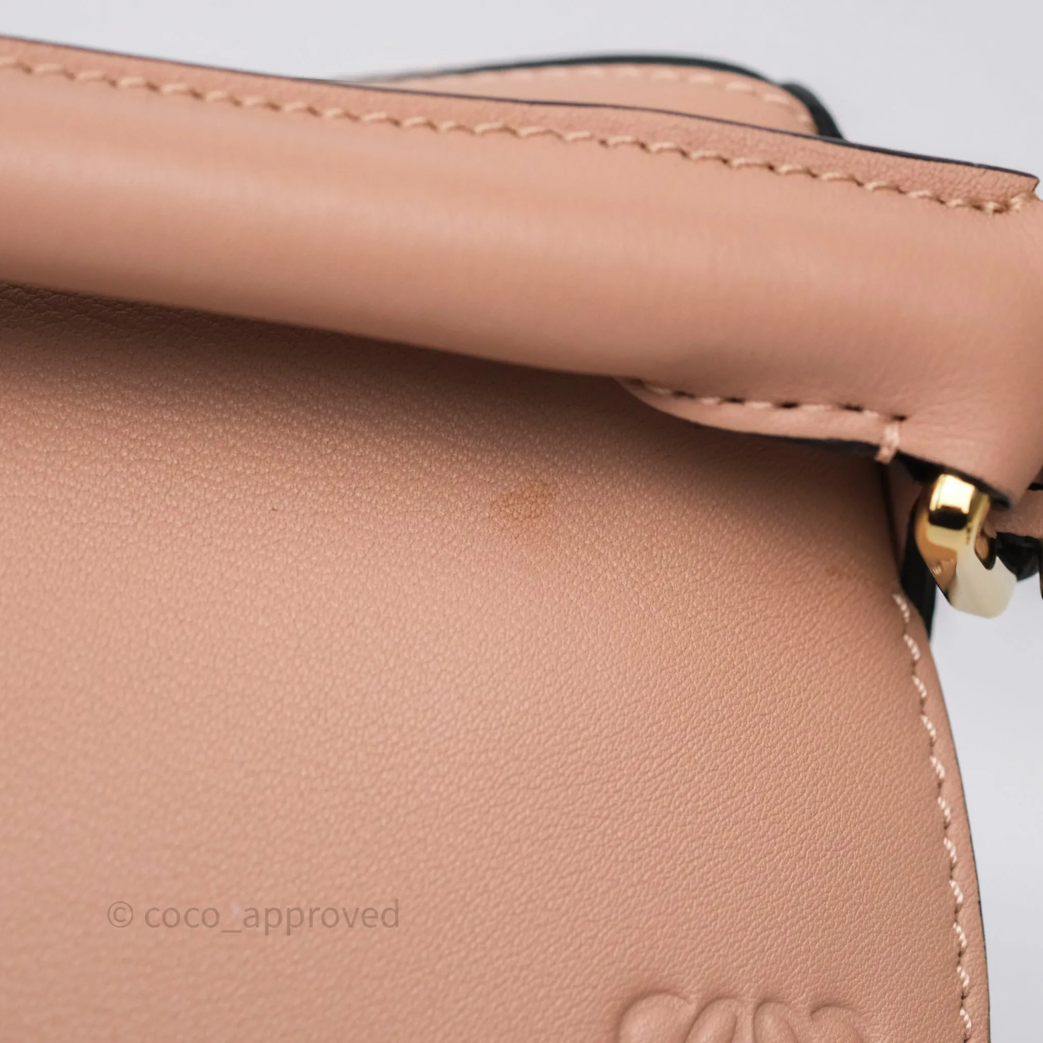 Loewe Medium Puzzle Bag Blush Pink Suede Calfskin