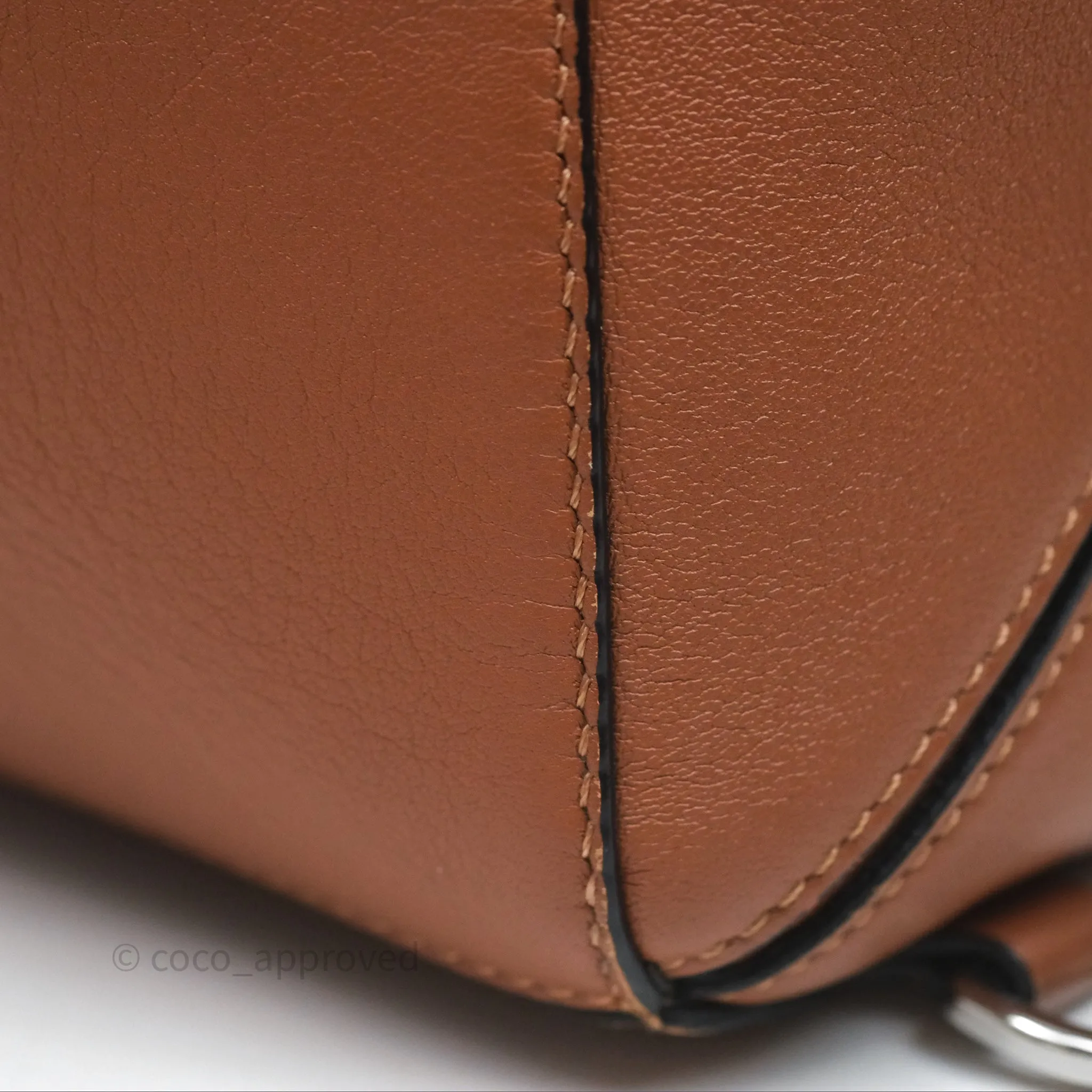 Loewe Medium Puzzle Bag Tan Calfskin