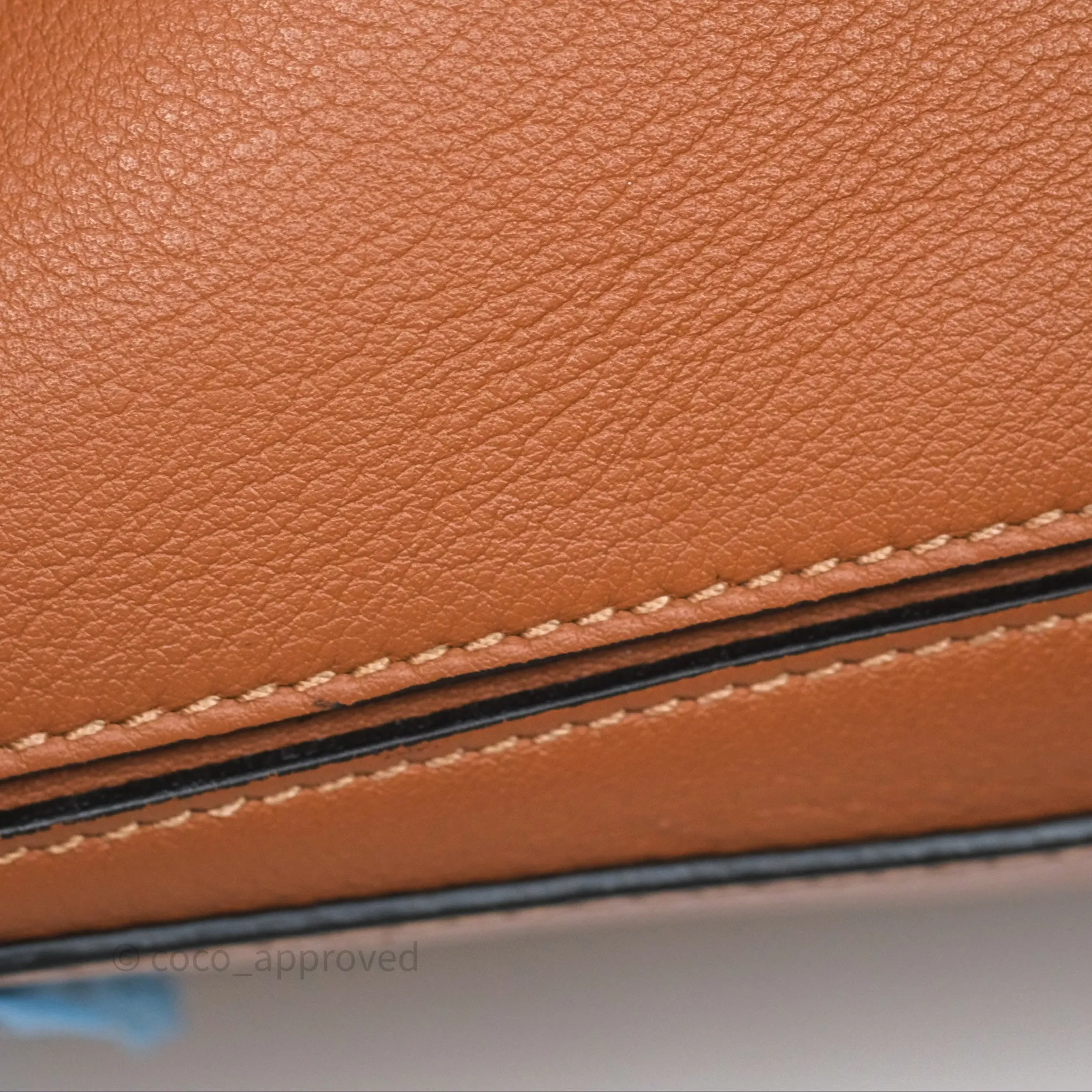 Loewe Medium Puzzle Bag Tan Calfskin