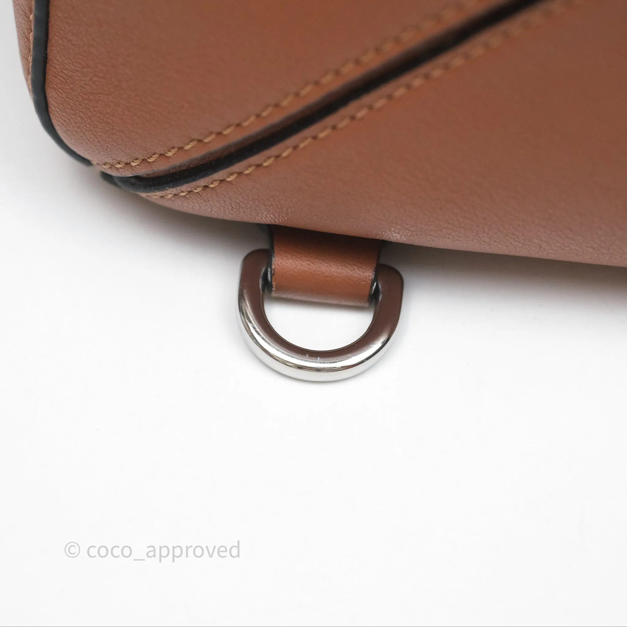 Loewe Medium Puzzle Bag Tan Calfskin