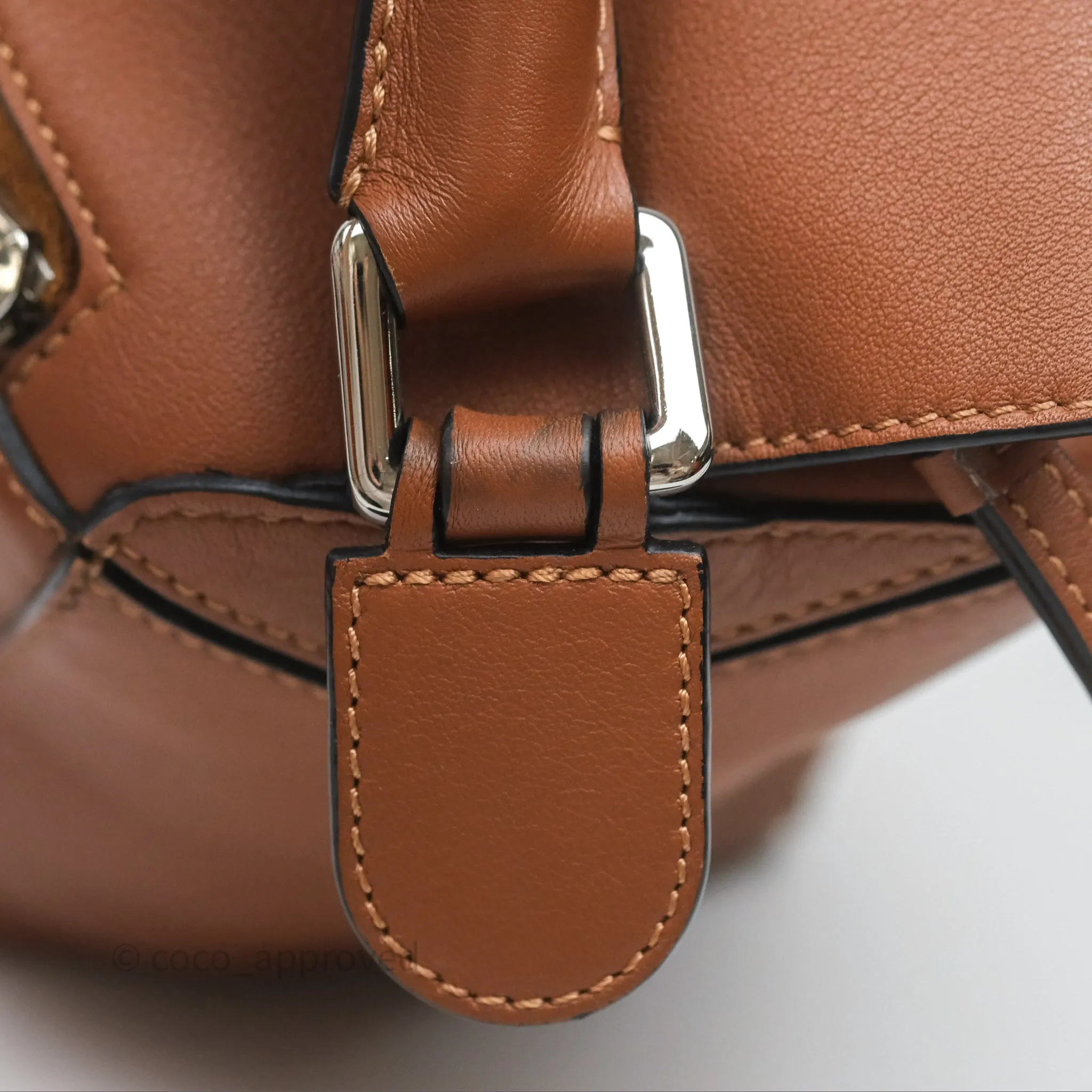 Loewe Medium Puzzle Bag Tan Calfskin