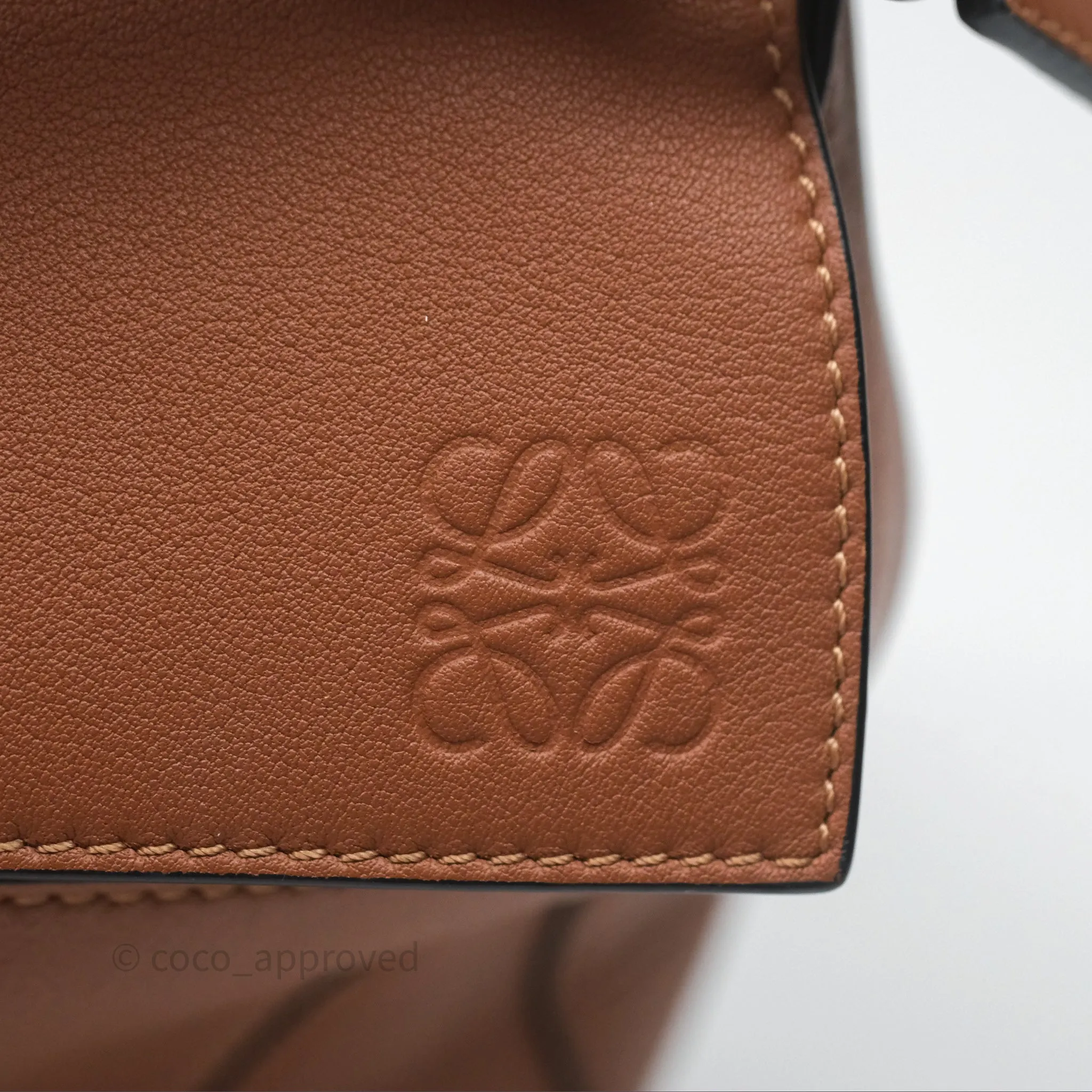 Loewe Medium Puzzle Bag Tan Calfskin
