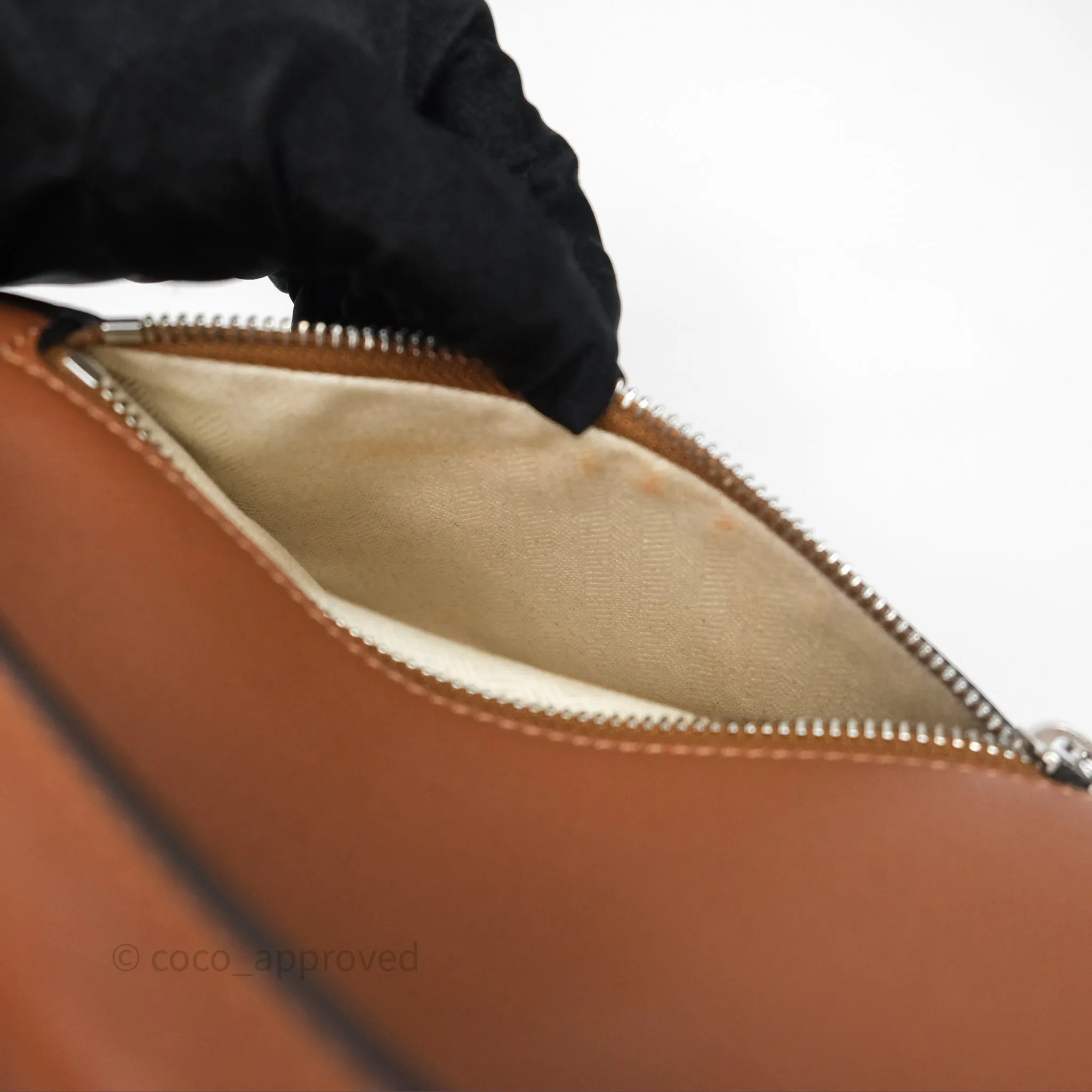 Loewe Medium Puzzle Bag Tan Calfskin