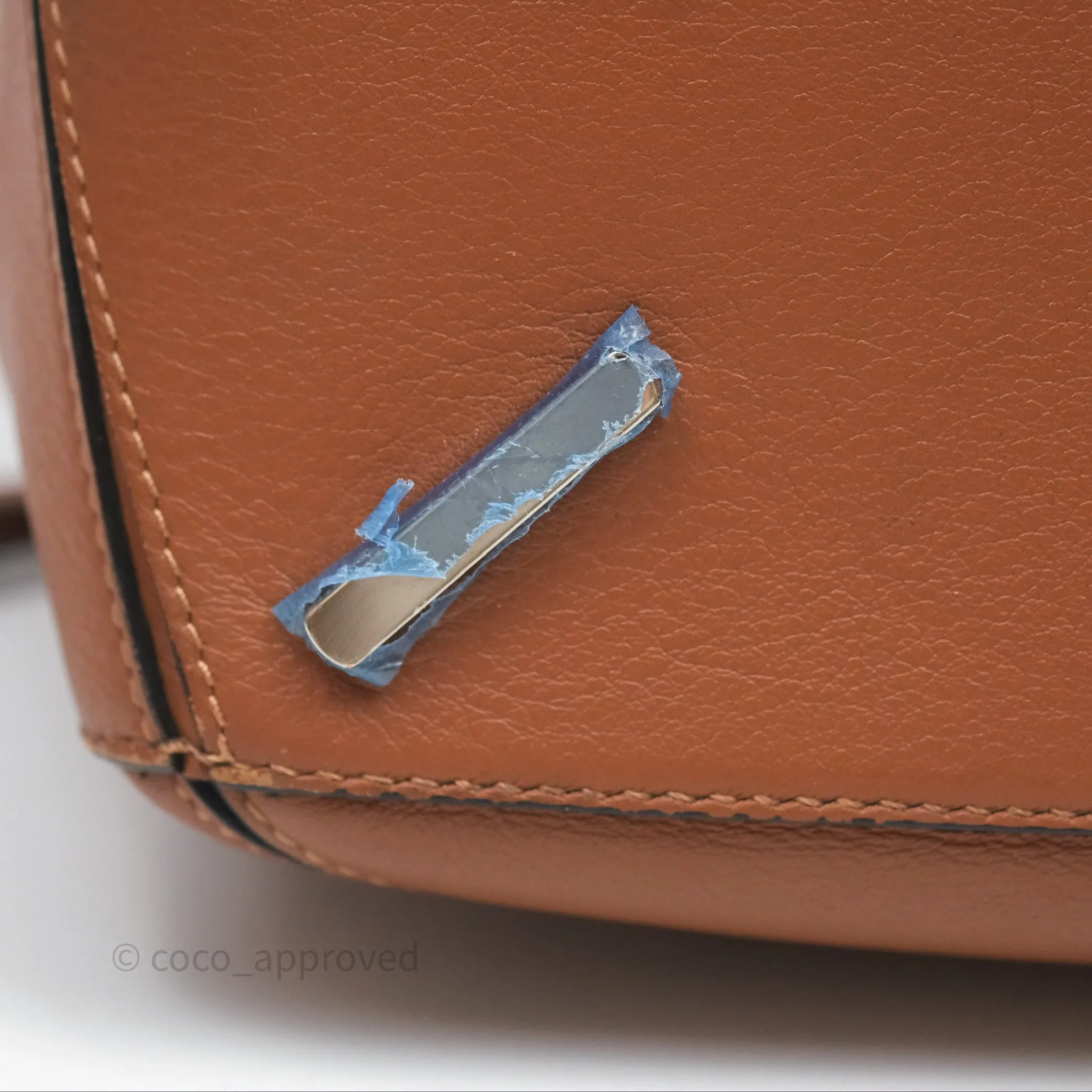 Loewe Medium Puzzle Bag Tan Calfskin