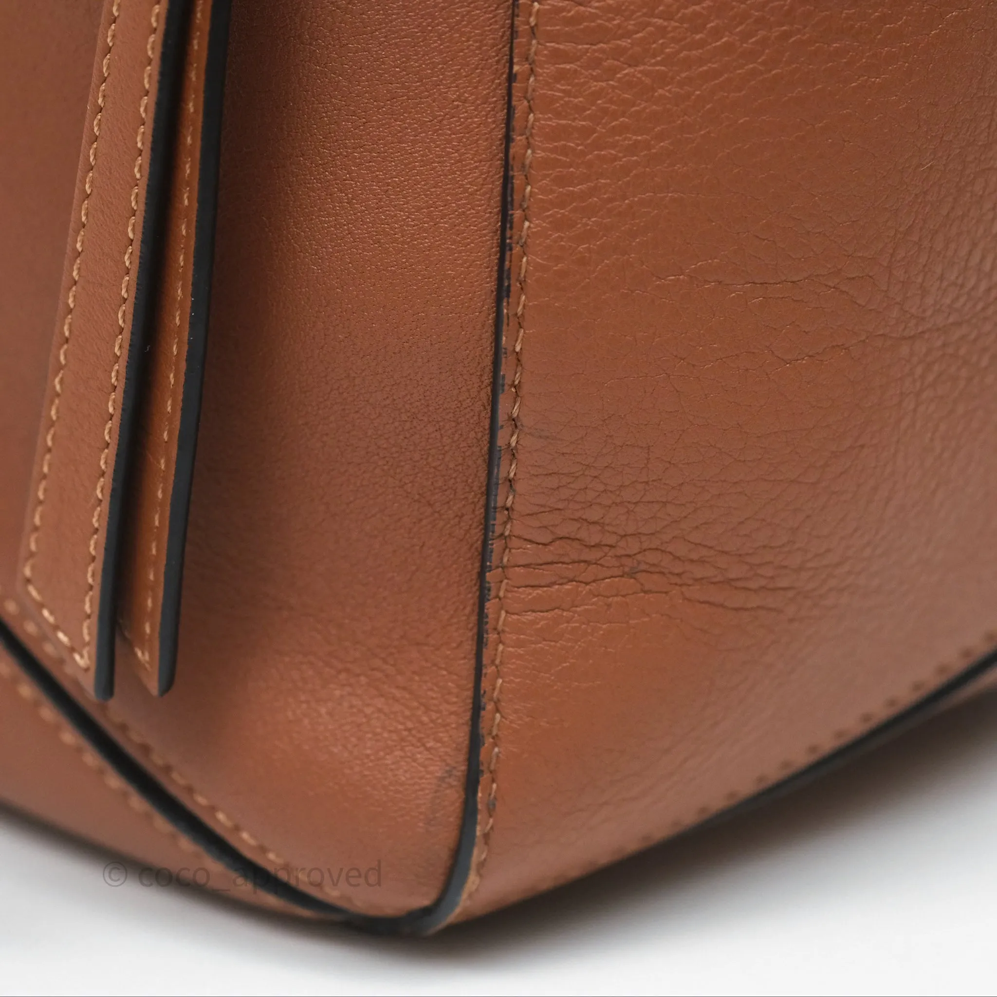 Loewe Medium Puzzle Bag Tan Calfskin
