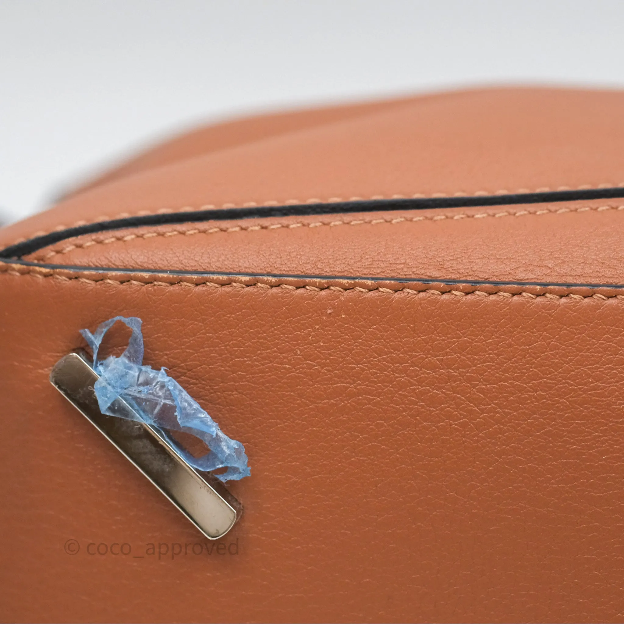 Loewe Medium Puzzle Bag Tan Calfskin