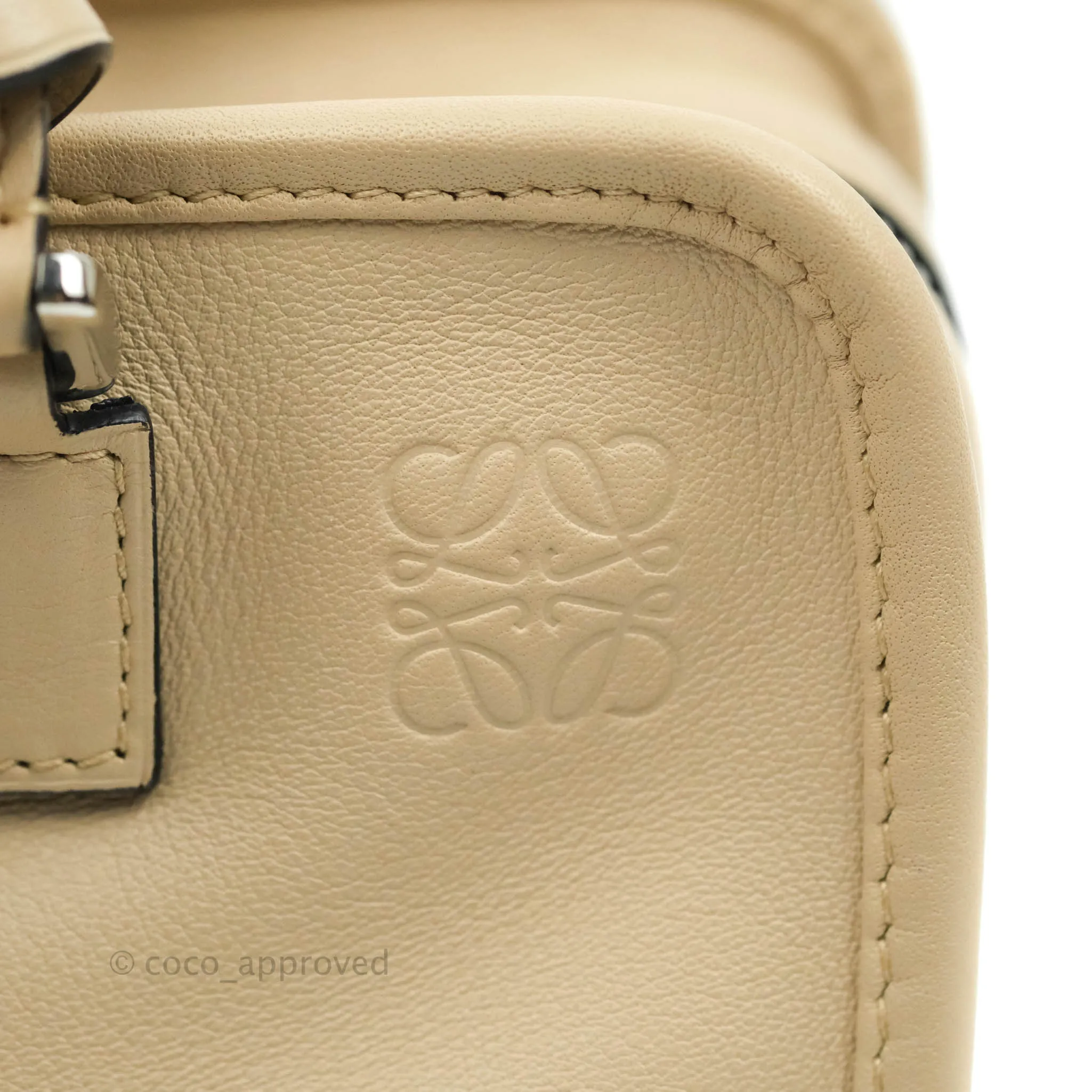 Loewe Mini Amazona 23 Ash Calfskin Silver Hardware