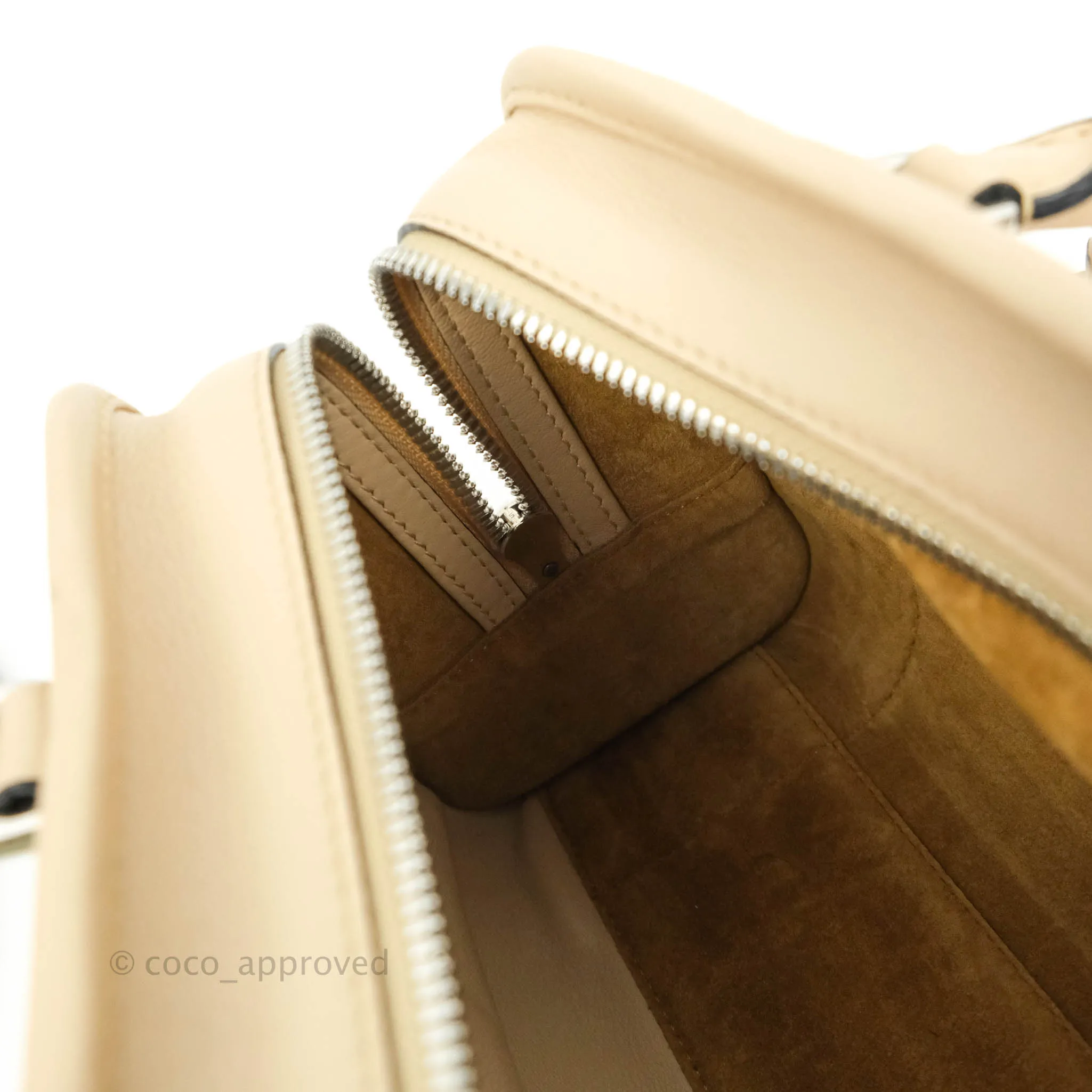 Loewe Mini Amazona 23 Ash Calfskin Silver Hardware