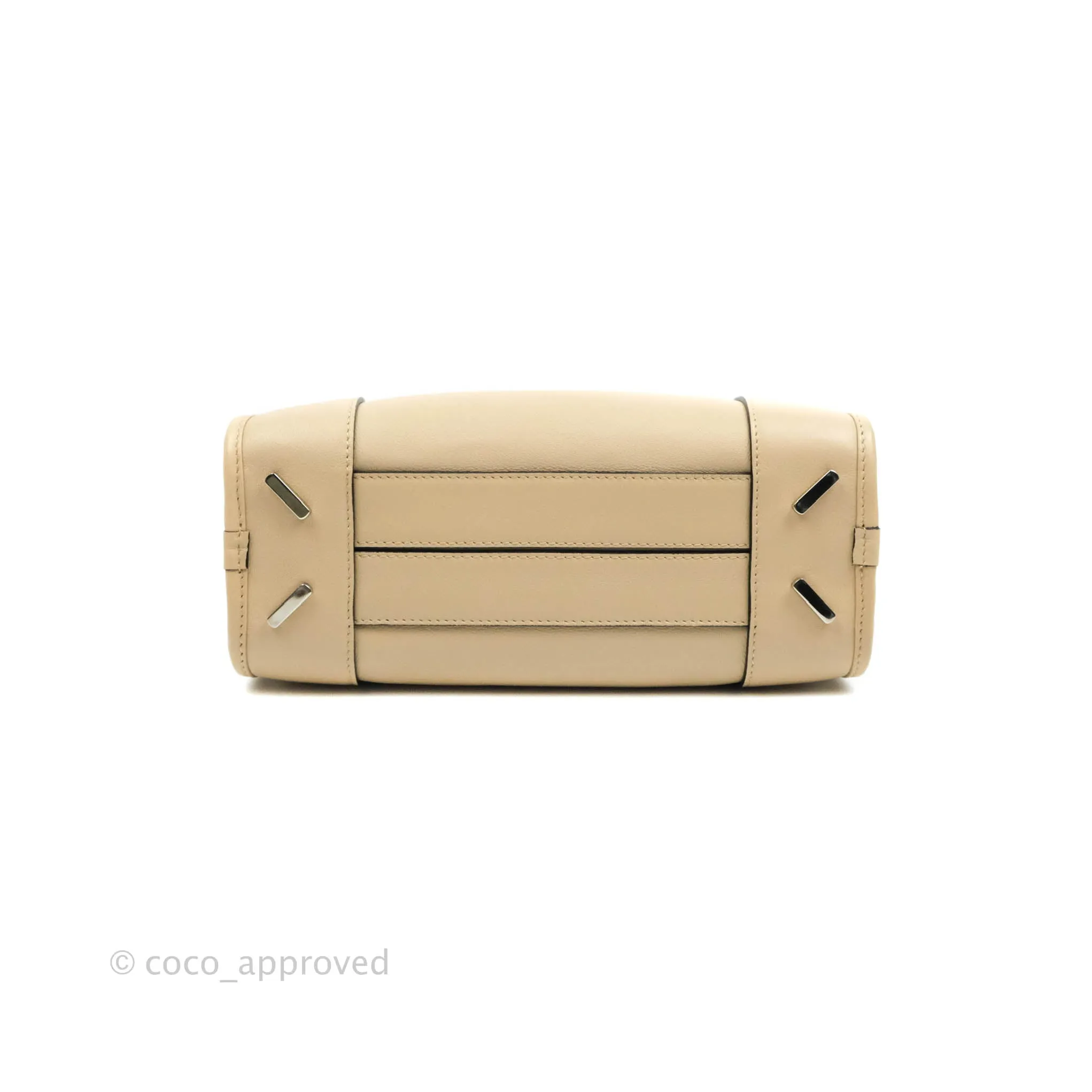 Loewe Mini Amazona 23 Ash Calfskin Silver Hardware