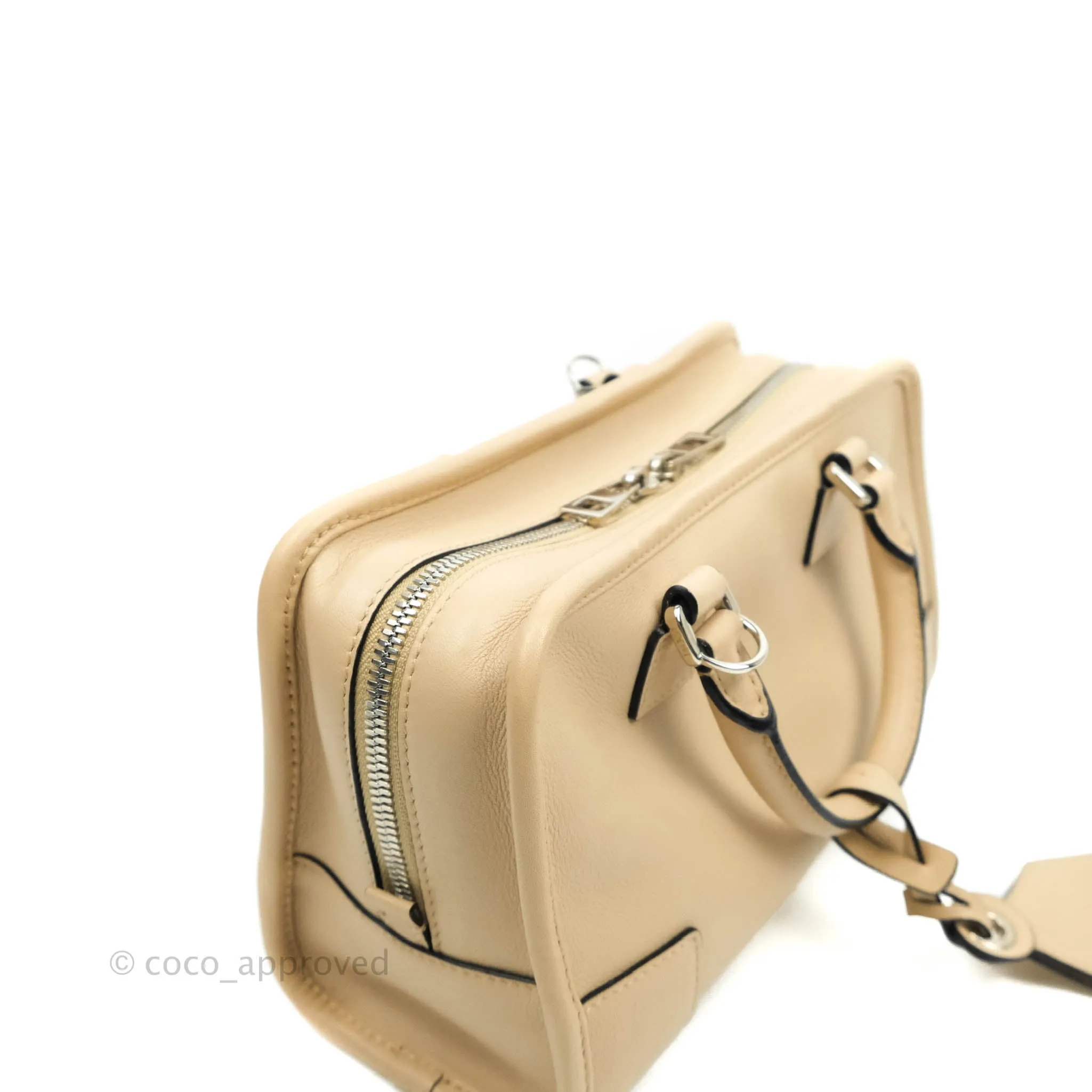 Loewe Mini Amazona 23 Ash Calfskin Silver Hardware