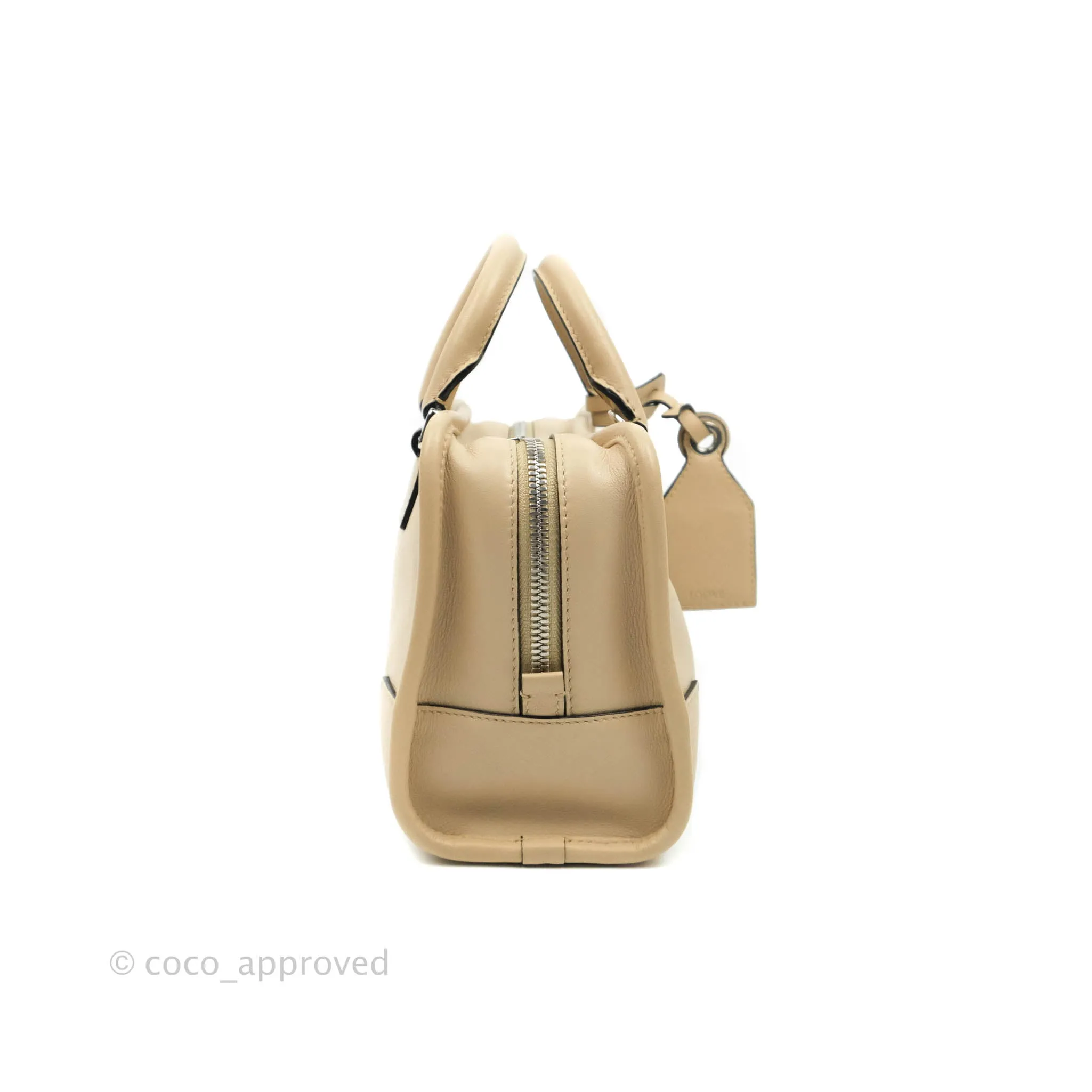 Loewe Mini Amazona 23 Ash Calfskin Silver Hardware
