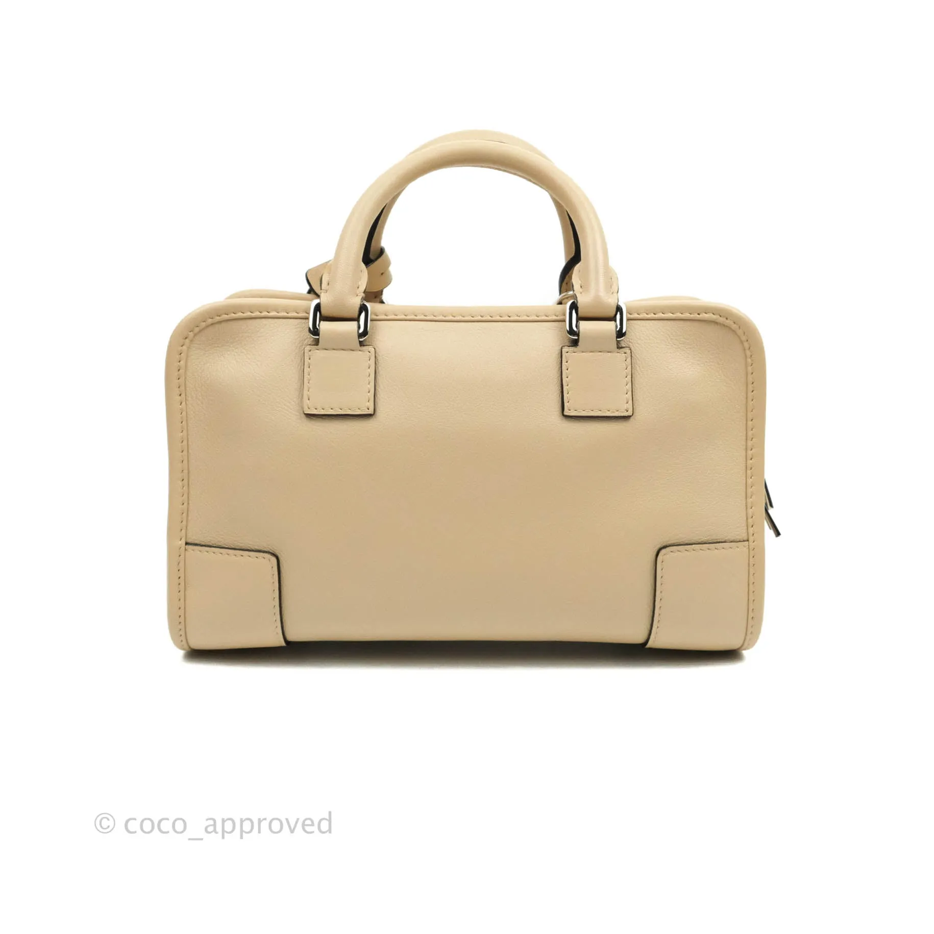 Loewe Mini Amazona 23 Ash Calfskin Silver Hardware