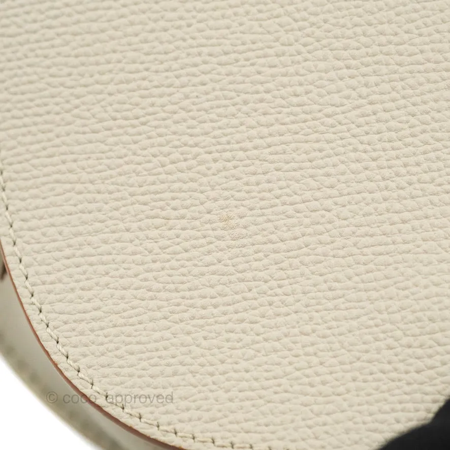 Loewe Mini Dual Gate Bag Light Ghost Pebbled Grain Calfskin
