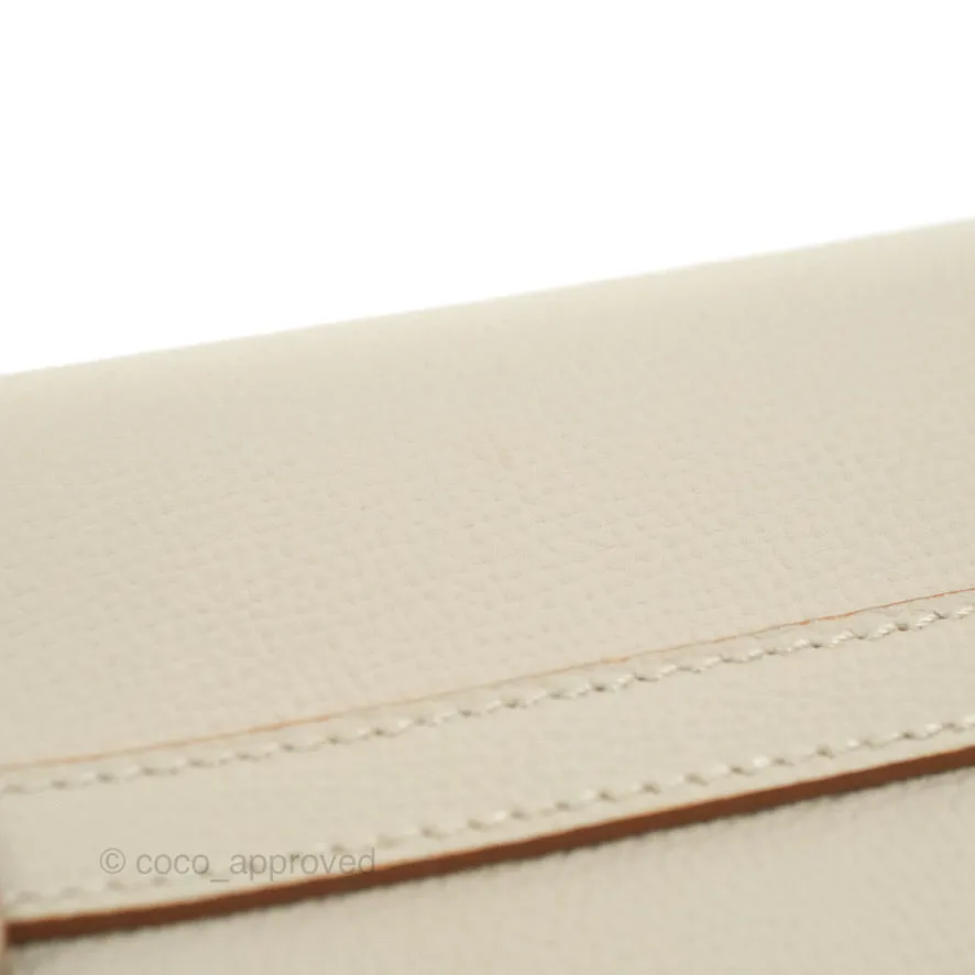 Loewe Mini Dual Gate Bag Light Ghost Pebbled Grain Calfskin