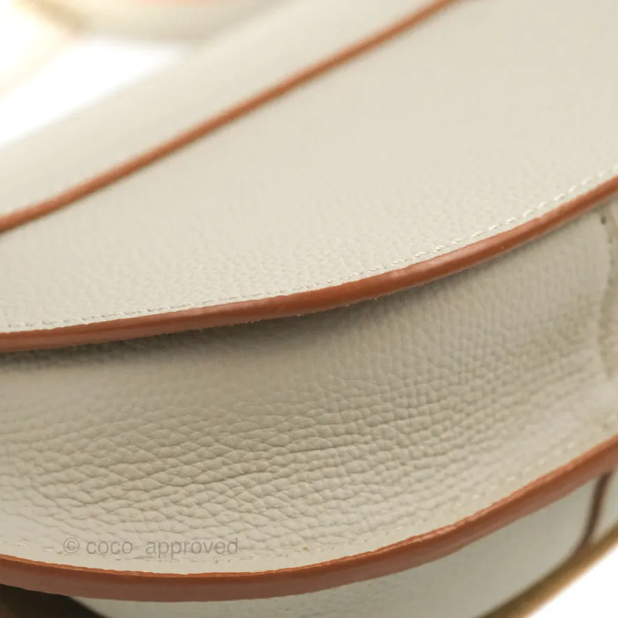 Loewe Mini Dual Gate Bag Light Ghost Pebbled Grain Calfskin