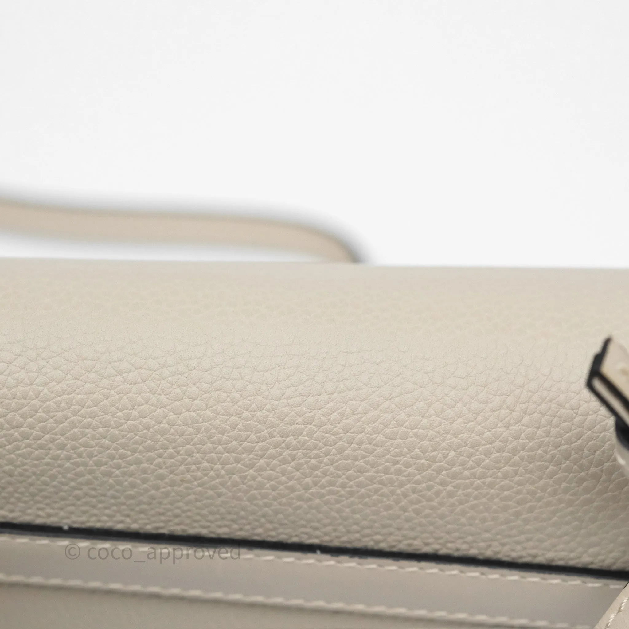 Loewe Mini Dual Gate Bag Sand Grain Calfskin