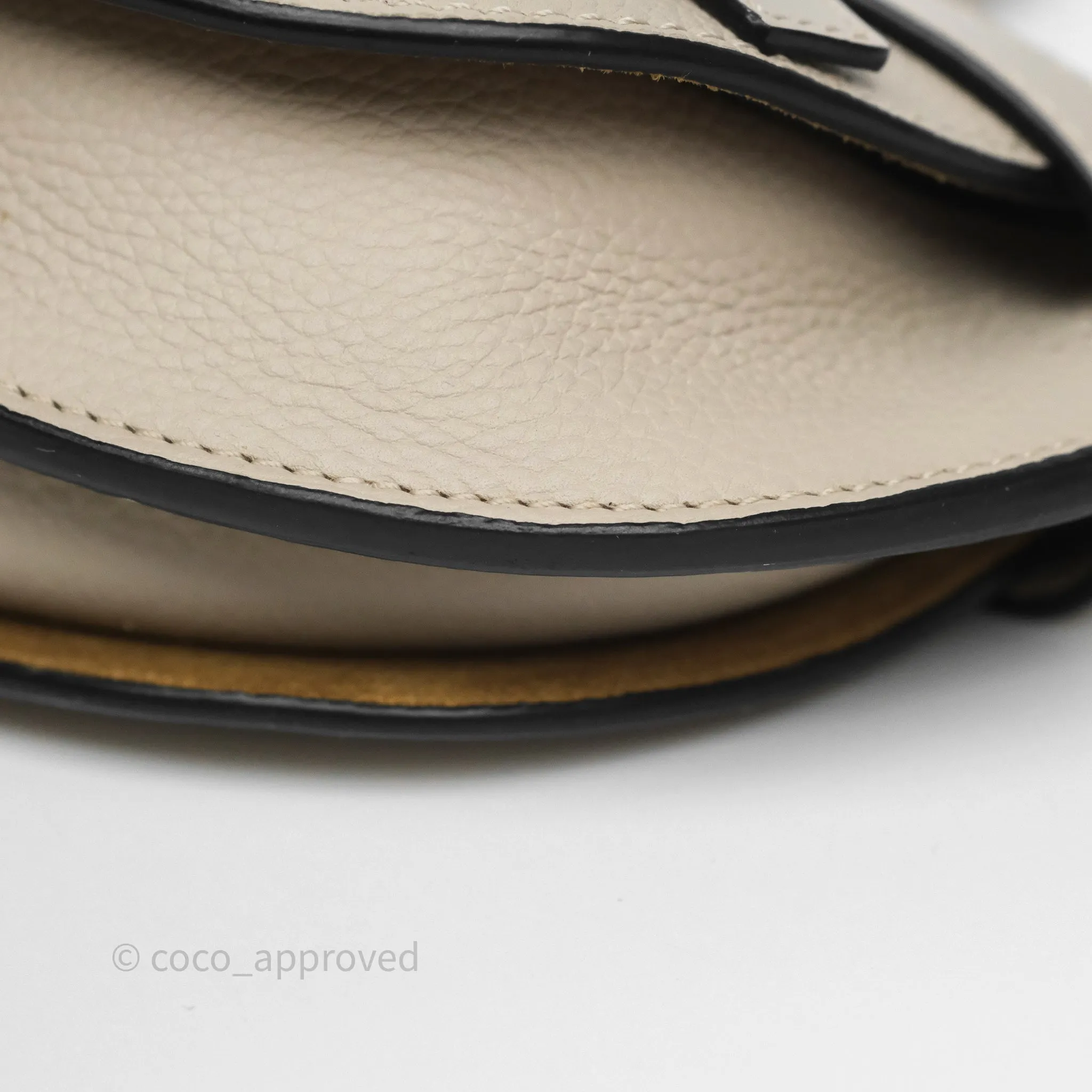 Loewe Mini Dual Gate Bag Sand Grain Calfskin