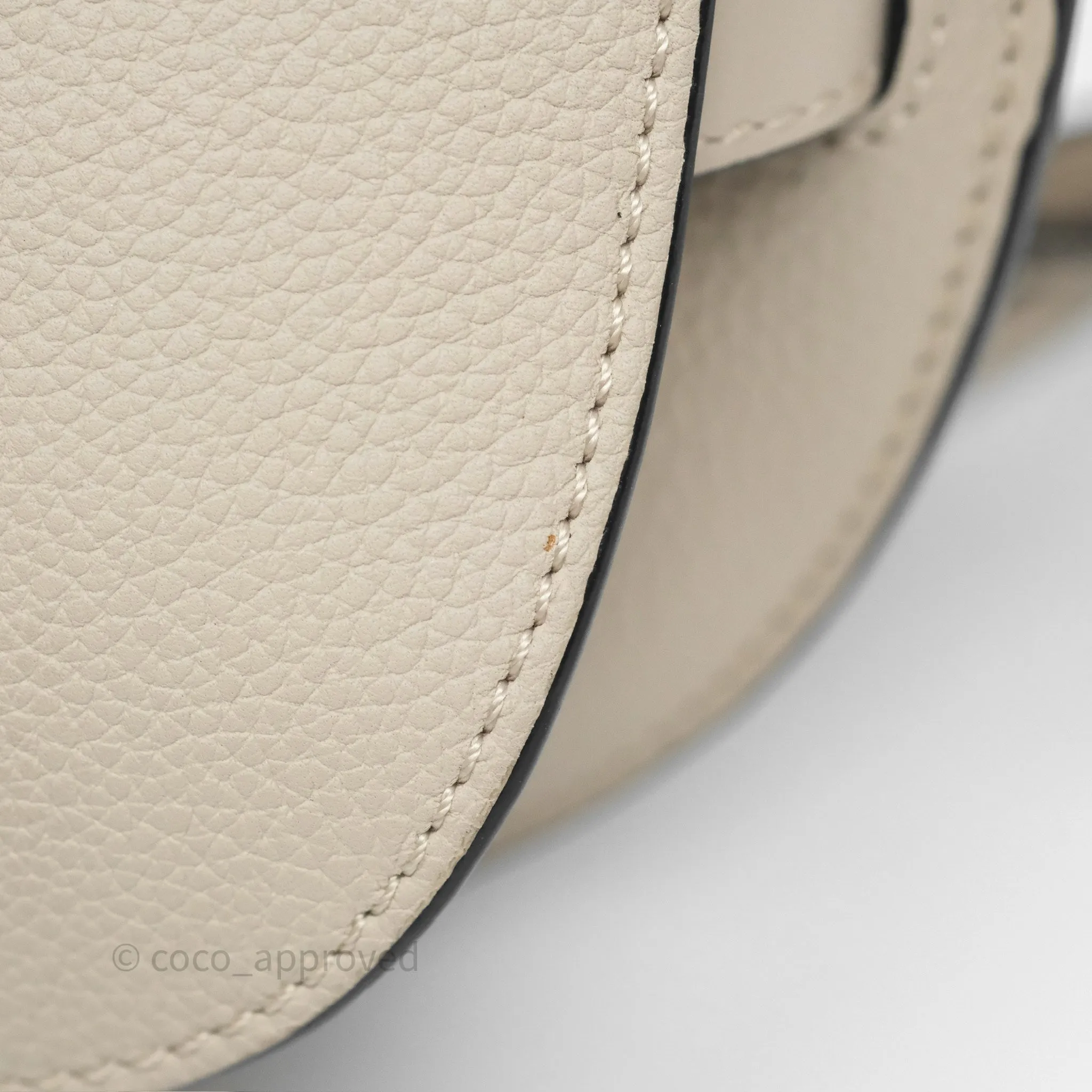 Loewe Mini Dual Gate Bag Sand Grain Calfskin