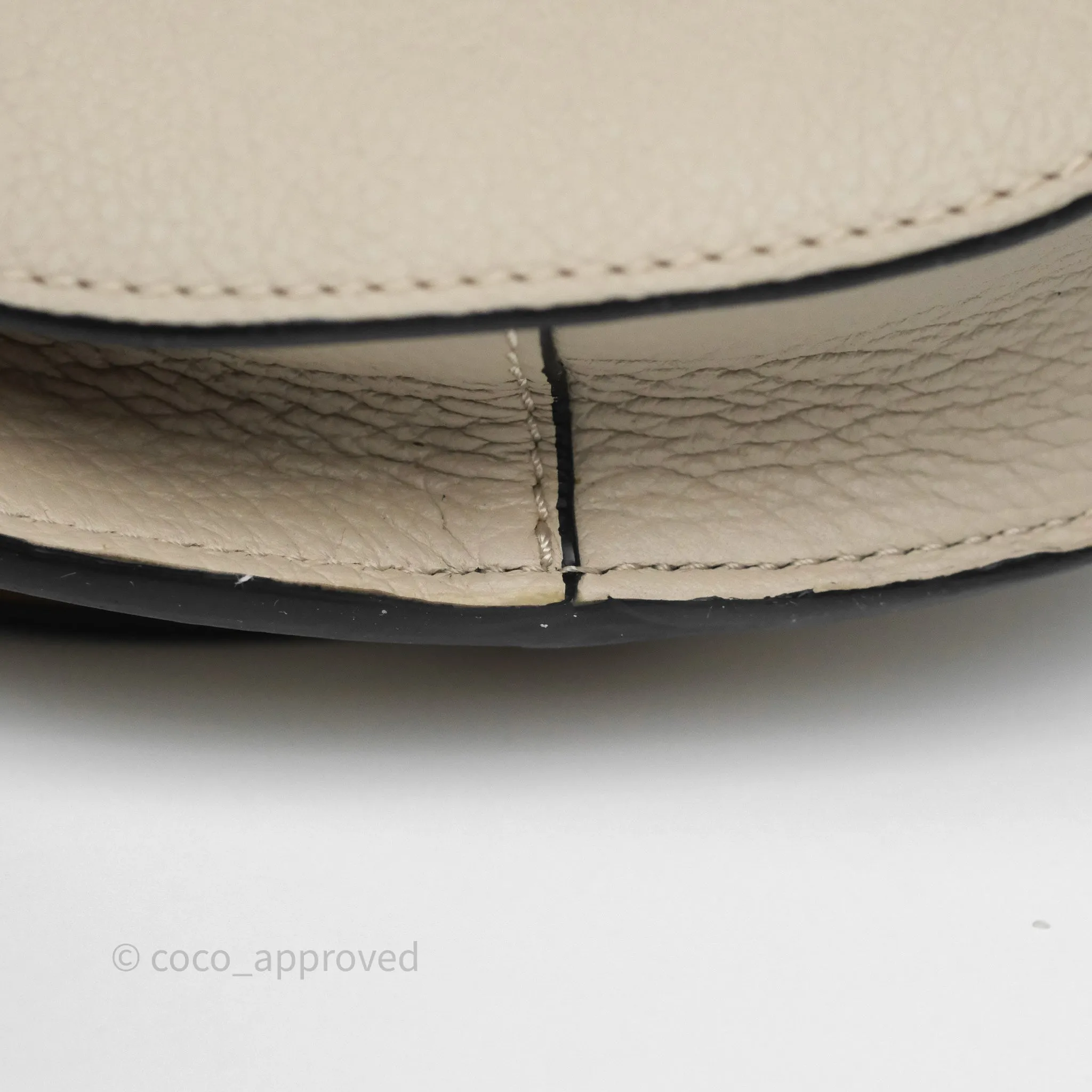 Loewe Mini Dual Gate Bag Sand Grain Calfskin