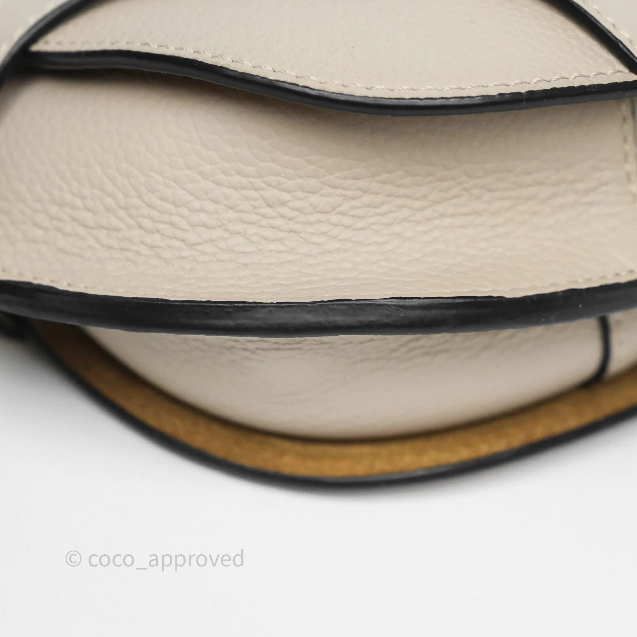 Loewe Mini Dual Gate Bag Sand Grain Calfskin
