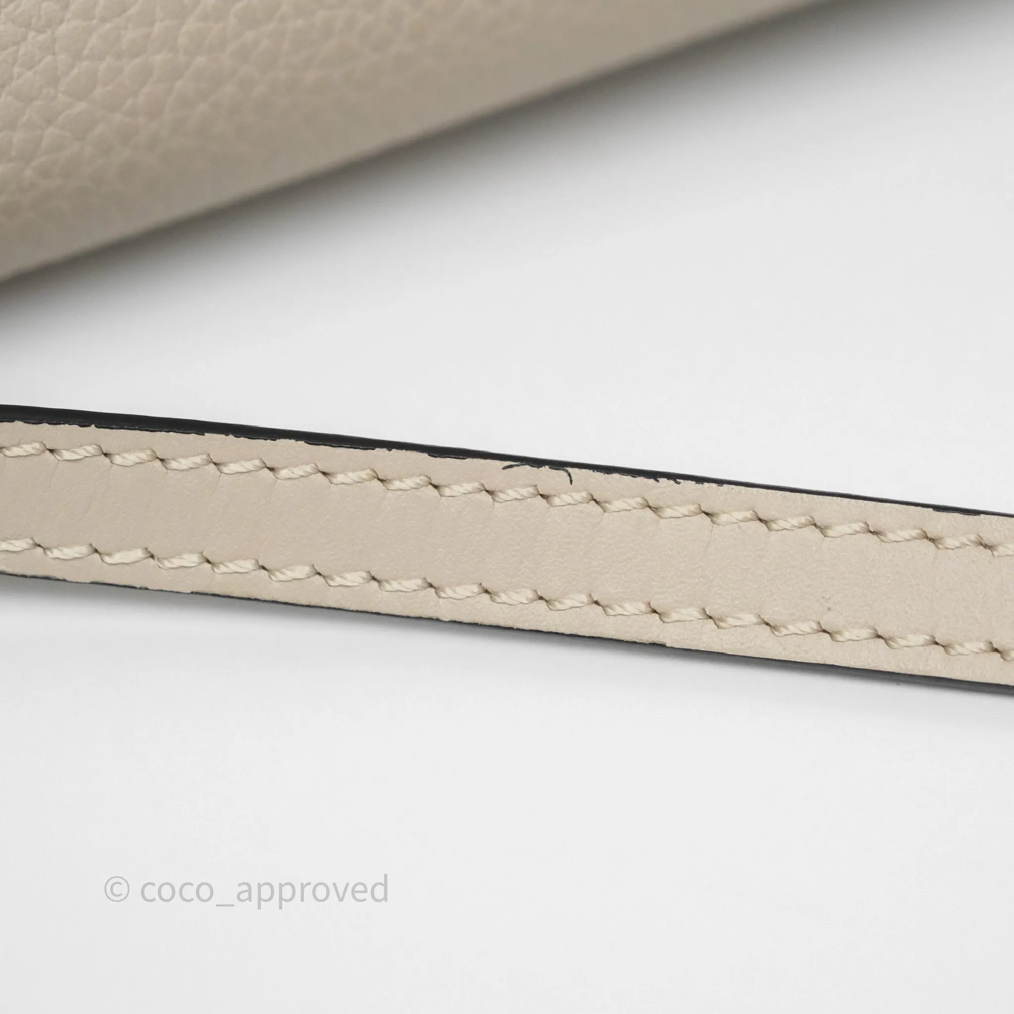 Loewe Mini Dual Gate Bag Sand Grain Calfskin