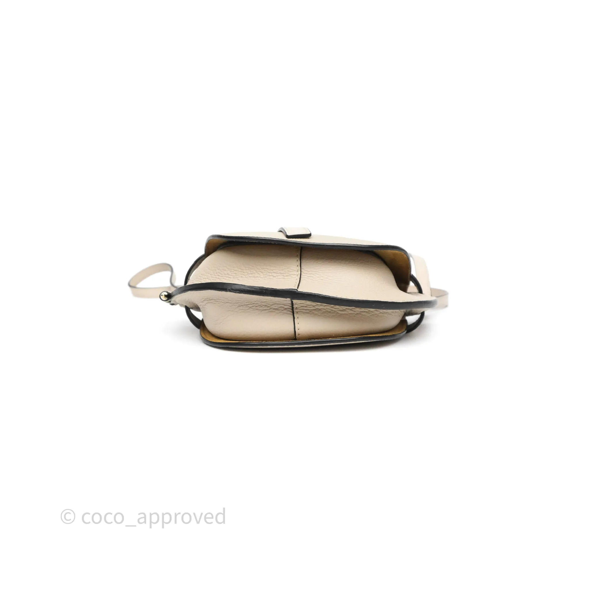 Loewe Mini Dual Gate Bag Sand Grain Calfskin