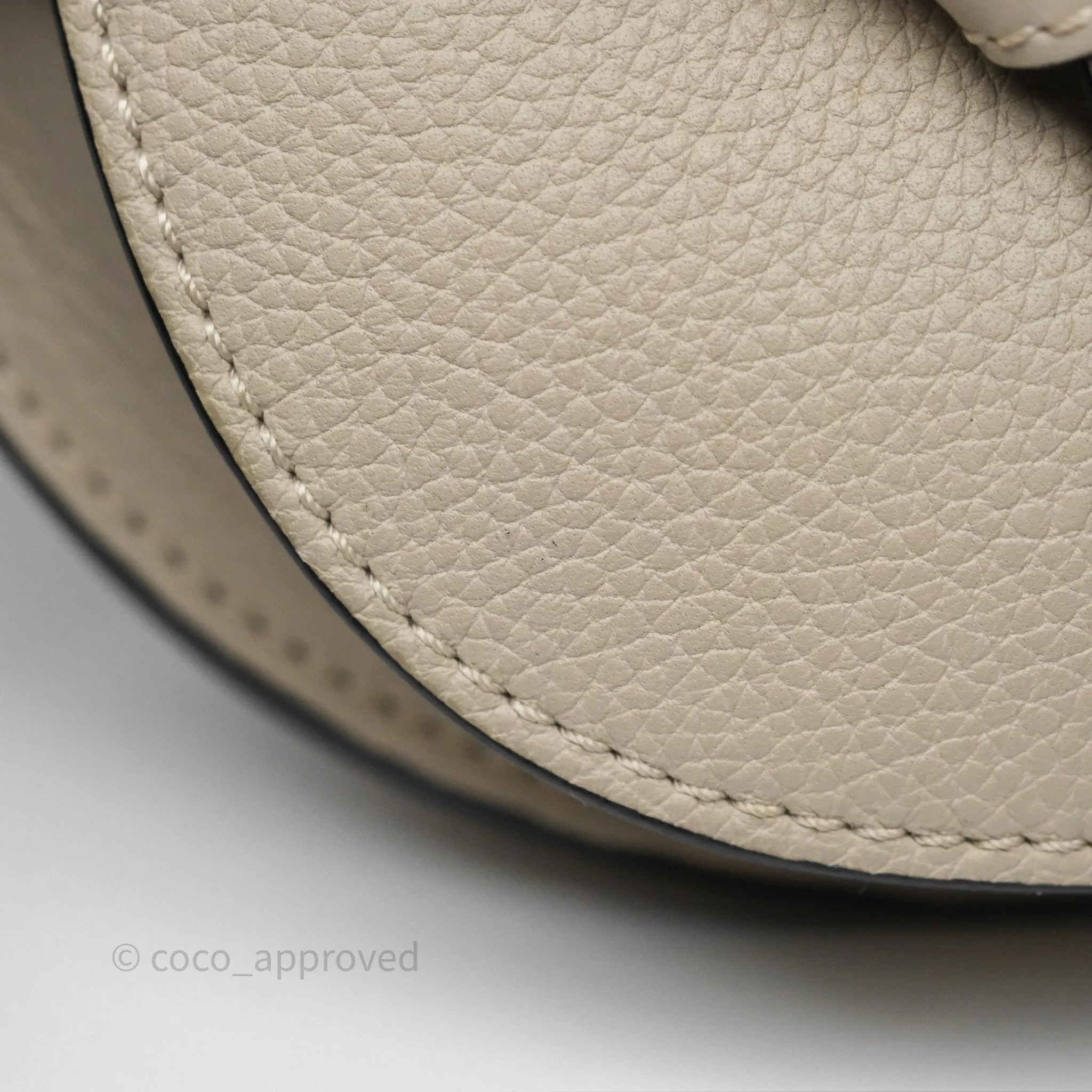 Loewe Mini Dual Gate Bag Sand Grain Calfskin